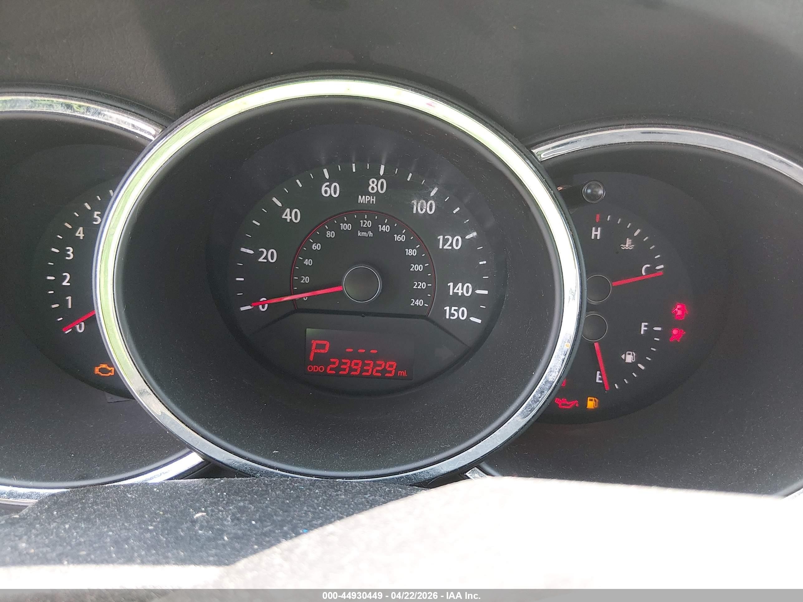 2011 Kia Sorento Lx Gray vin: 5XYKTDA14BG154691