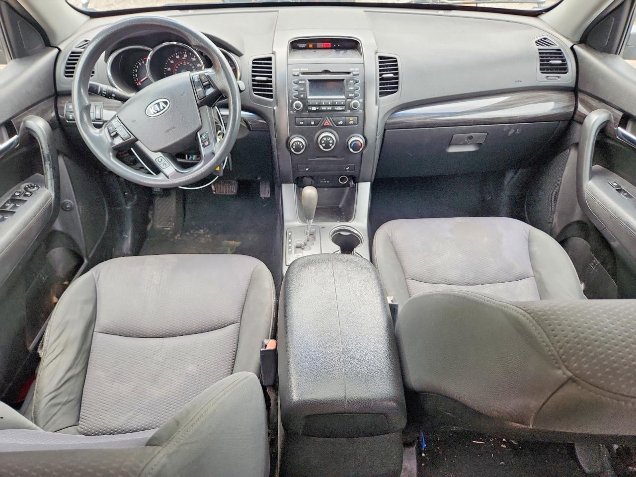 2011 Kia Sorento Lx Charcoal vin: 5XYKTDA18BG043481