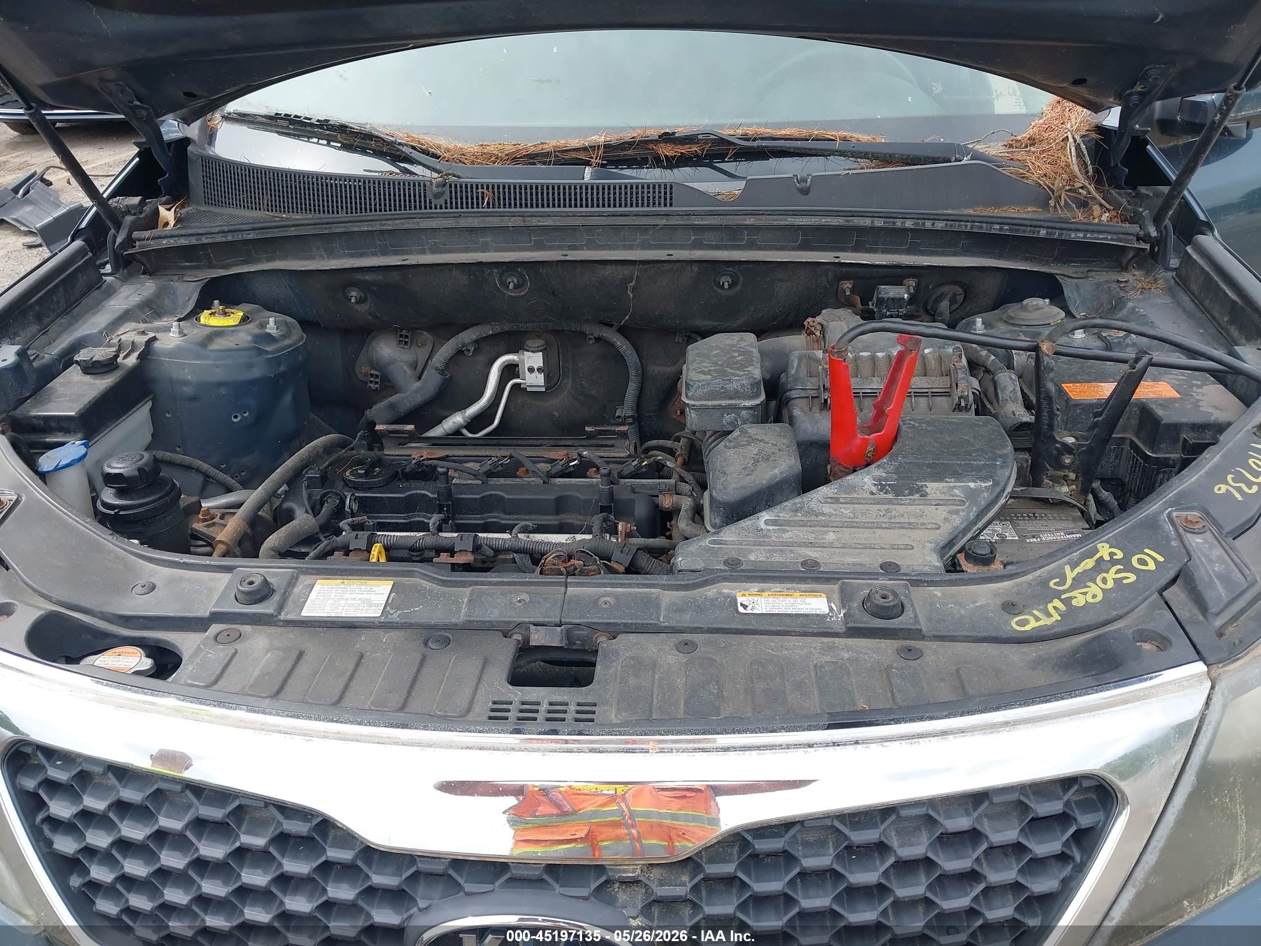 2011 Kia Sorento Lx Black vin: 5XYKTDA19BG130368