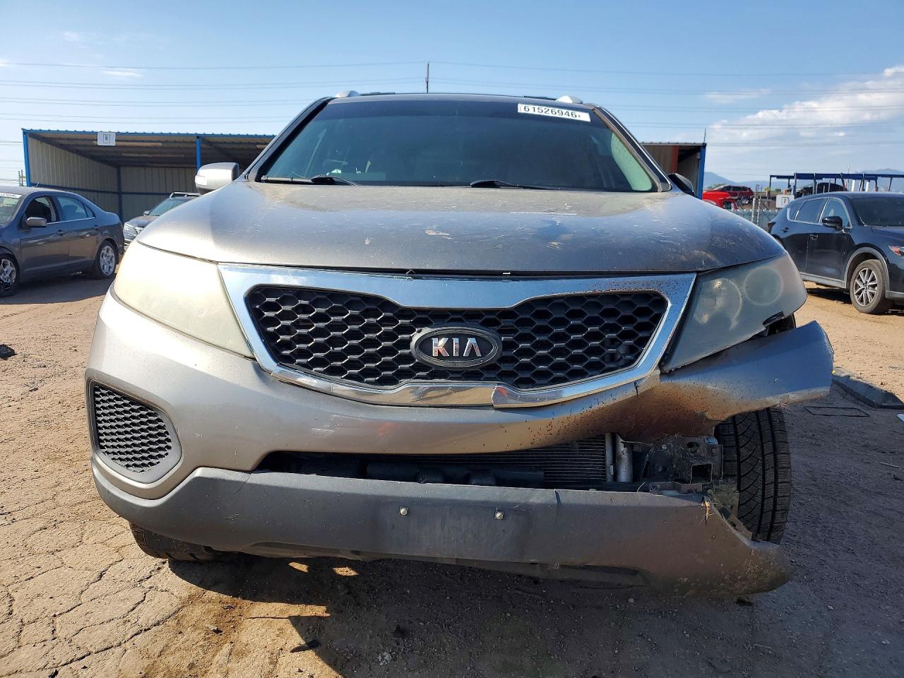 2011 Kia Sorento Lx Серый vin: 5XYKTDA20BG060168