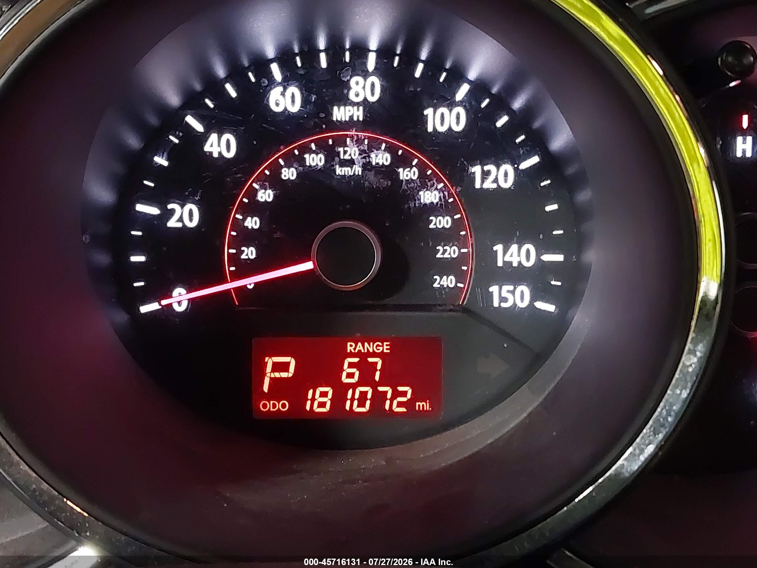 2011 Kia Sorento Lx V6 Gray vin: 5XYKTDA20BG078105