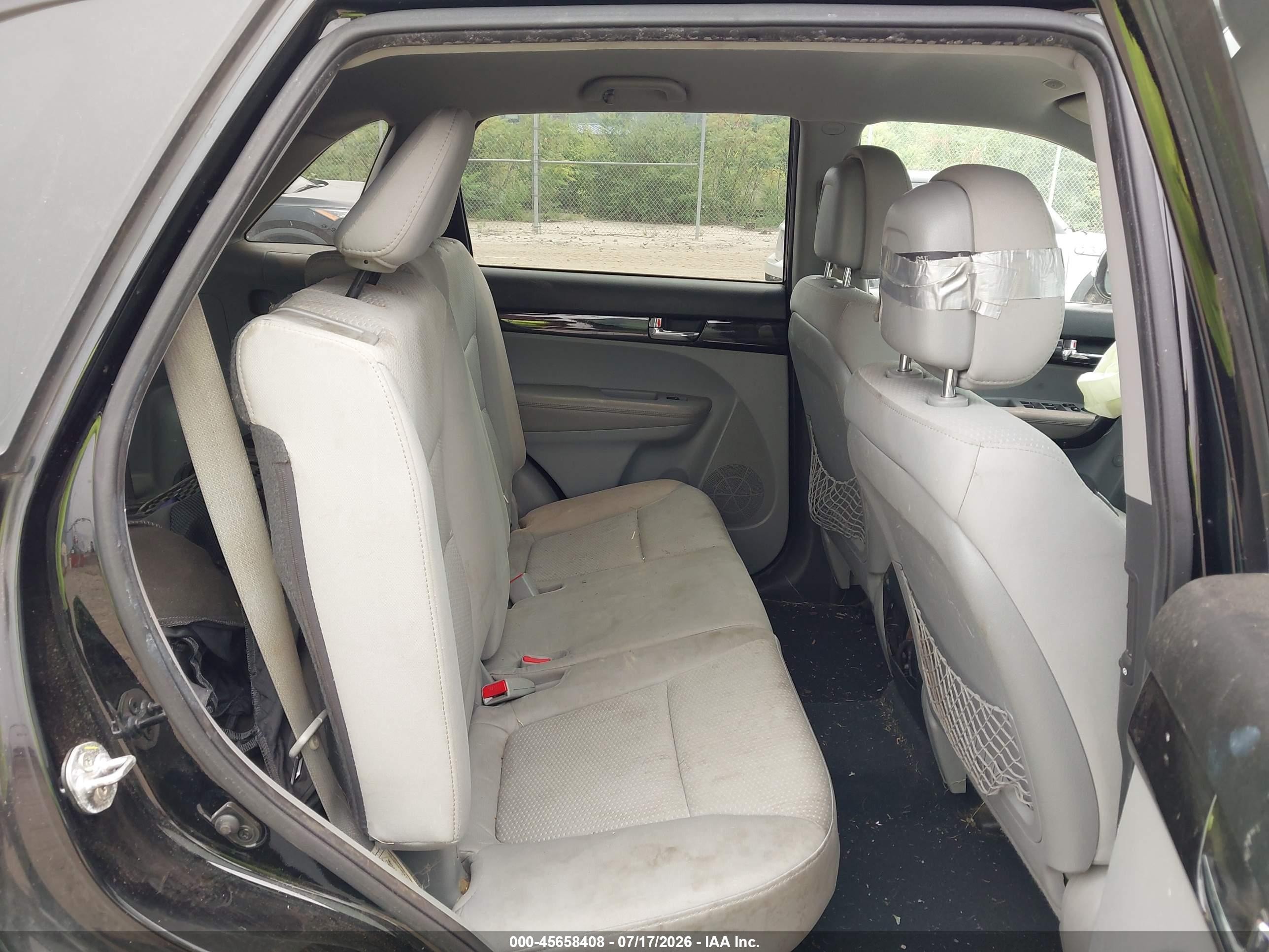 2013 Kia Sorento Lx V6 Maroon vin: 5XYKTDA20DG309880