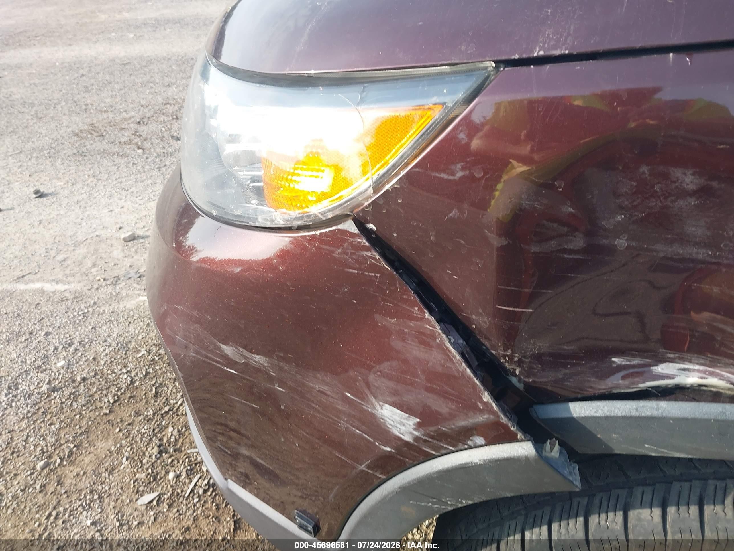 2012 Kia Sorento Lx V6 Purple vin: 5XYKTDA21CG274393