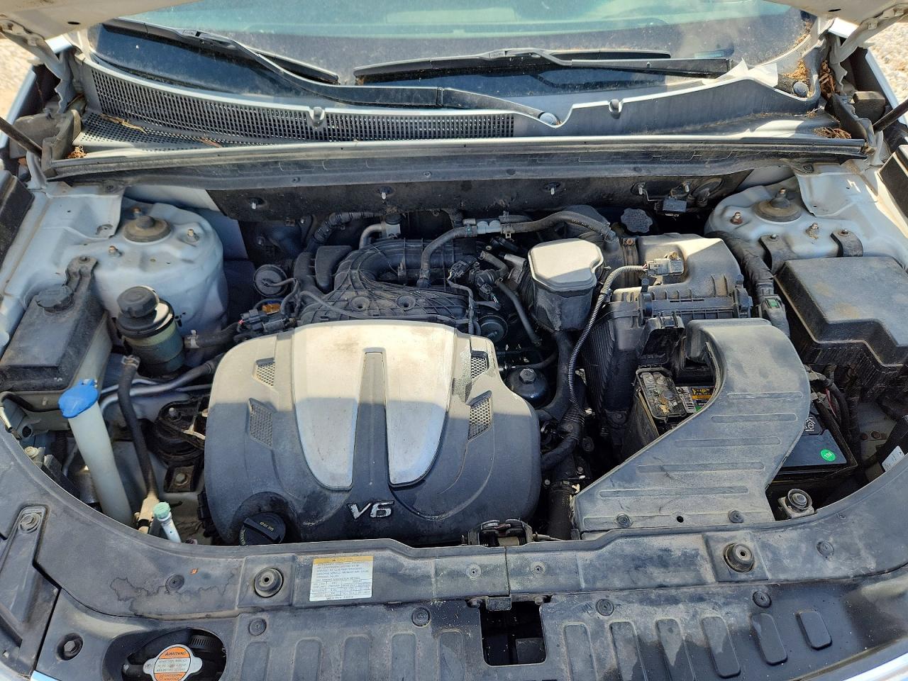 2011 Kia Sorento Lx Silver vin: 5XYKTDA21DG327630