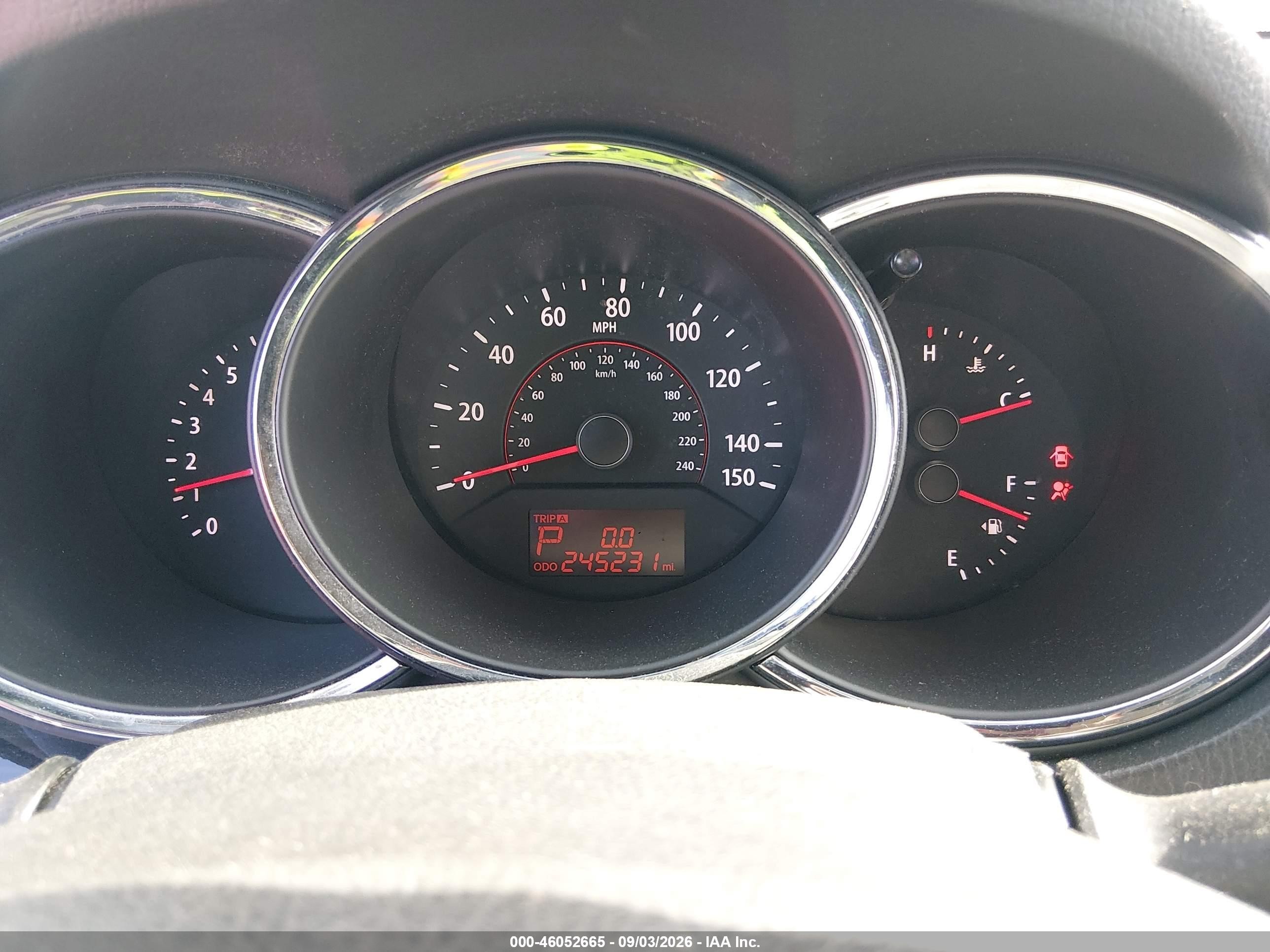 2011 Kia Sorento Lx V6 Brown vin: 5XYKTDA22BG064254