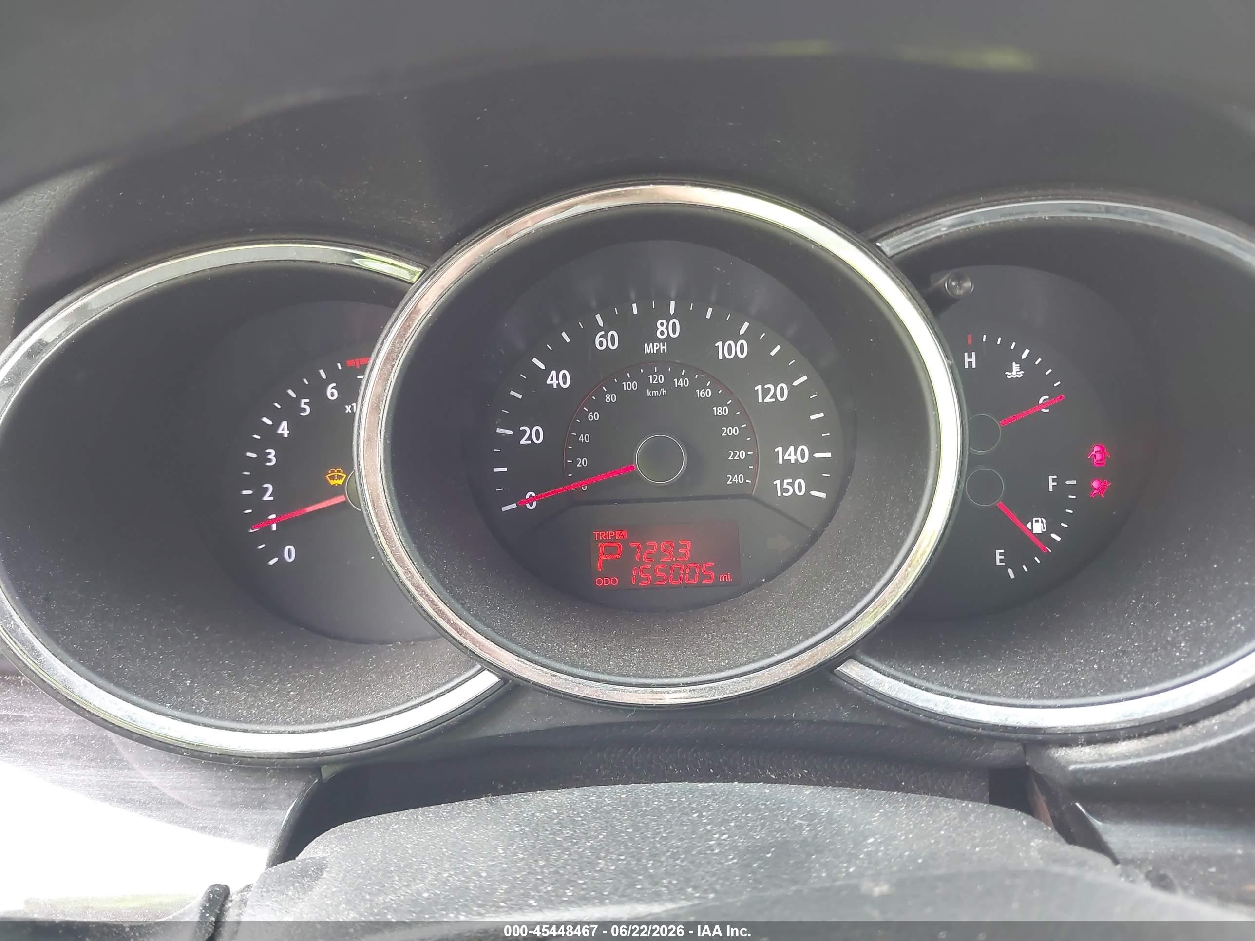 2013 Kia Sorento Lx V6 Black vin: 5XYKTDA22DG327510