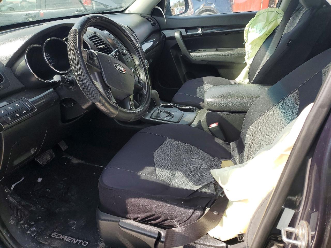 2013 Kia Sorento Lx Black vin: 5XYKTDA22DG373726