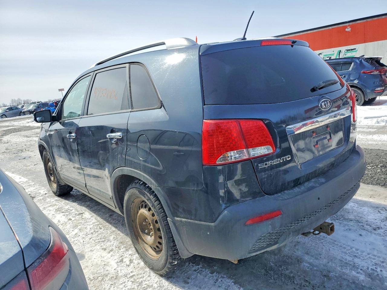 2013 Kia Sorento Lx Black vin: 5XYKTDA22DG373726