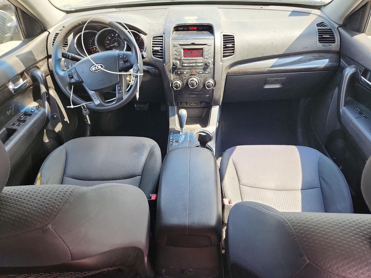 2013 Kia Sorento Lx Gray vin: 5XYKTDA23DG336426