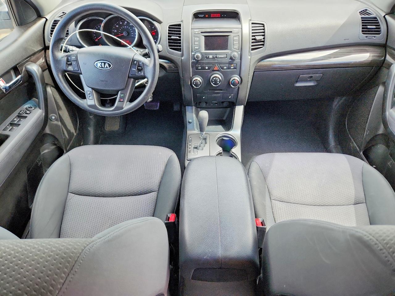 2013 Kia Sorento Lx Silver vin: 5XYKTDA23DG347555