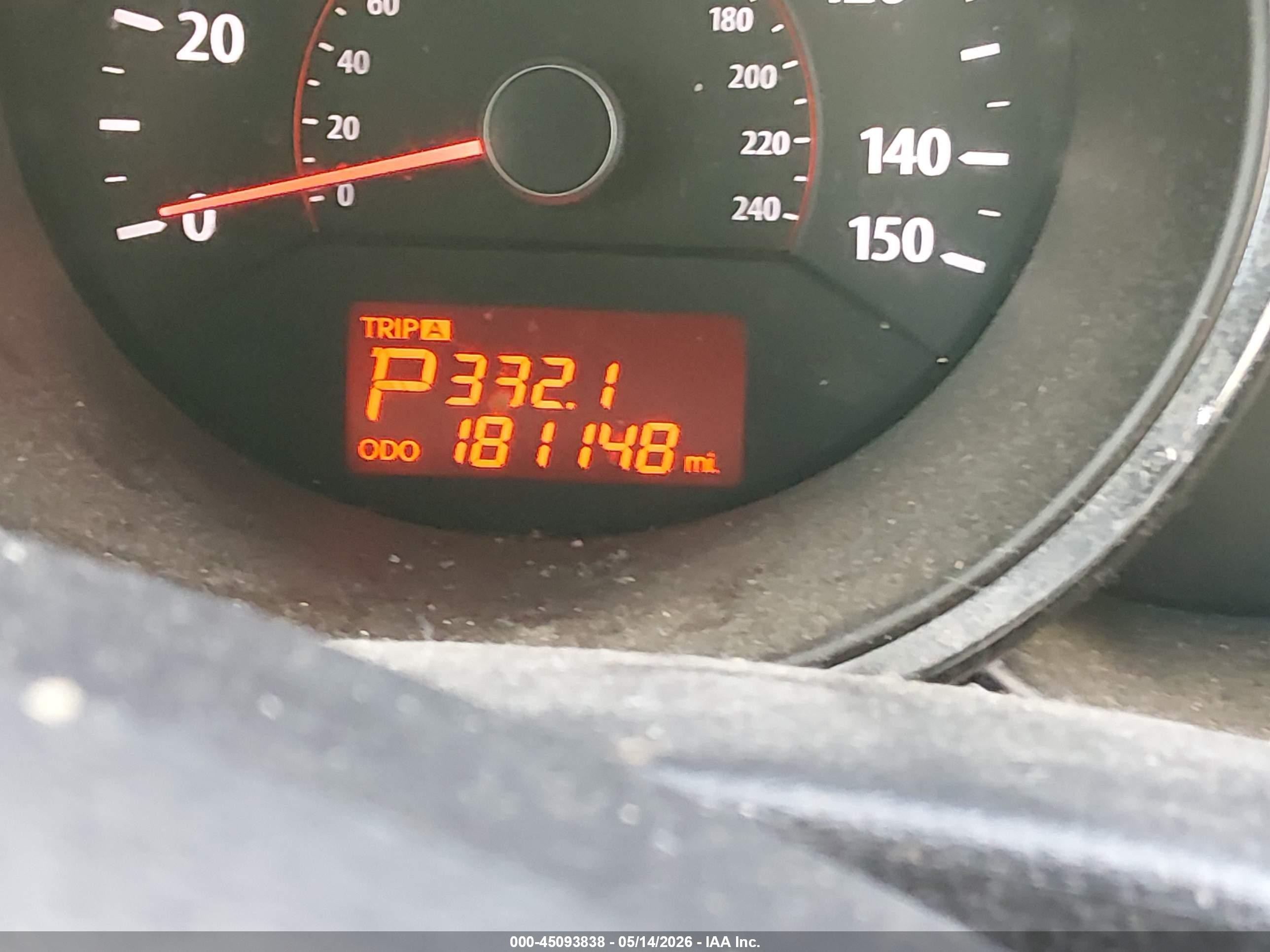 2013 Kia Sorento Lx V6 Серый vin: 5XYKTDA23DG375940
