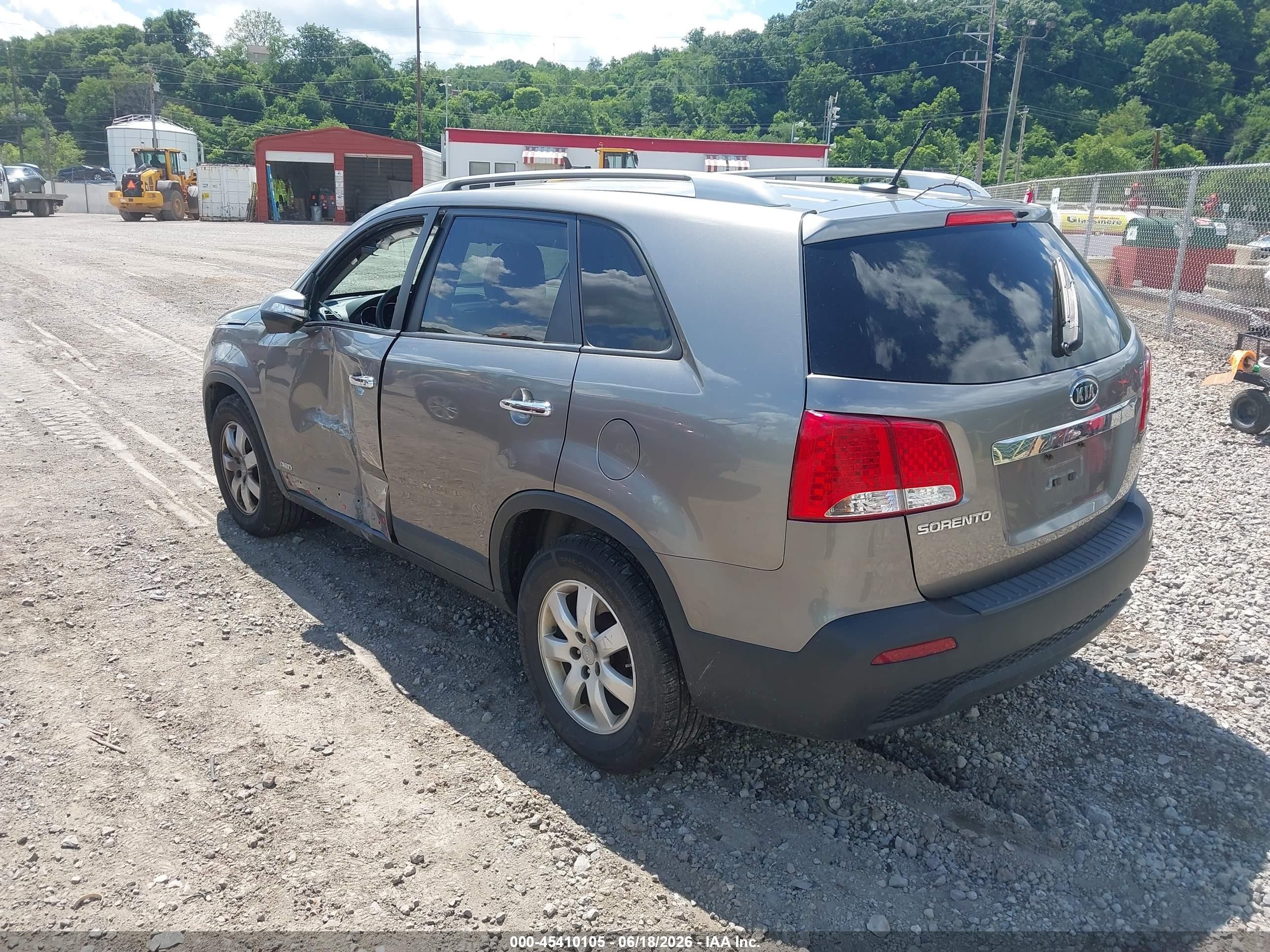 2012 Kia Sorento Lx V6 Tan vin: 5XYKTDA24CG297277