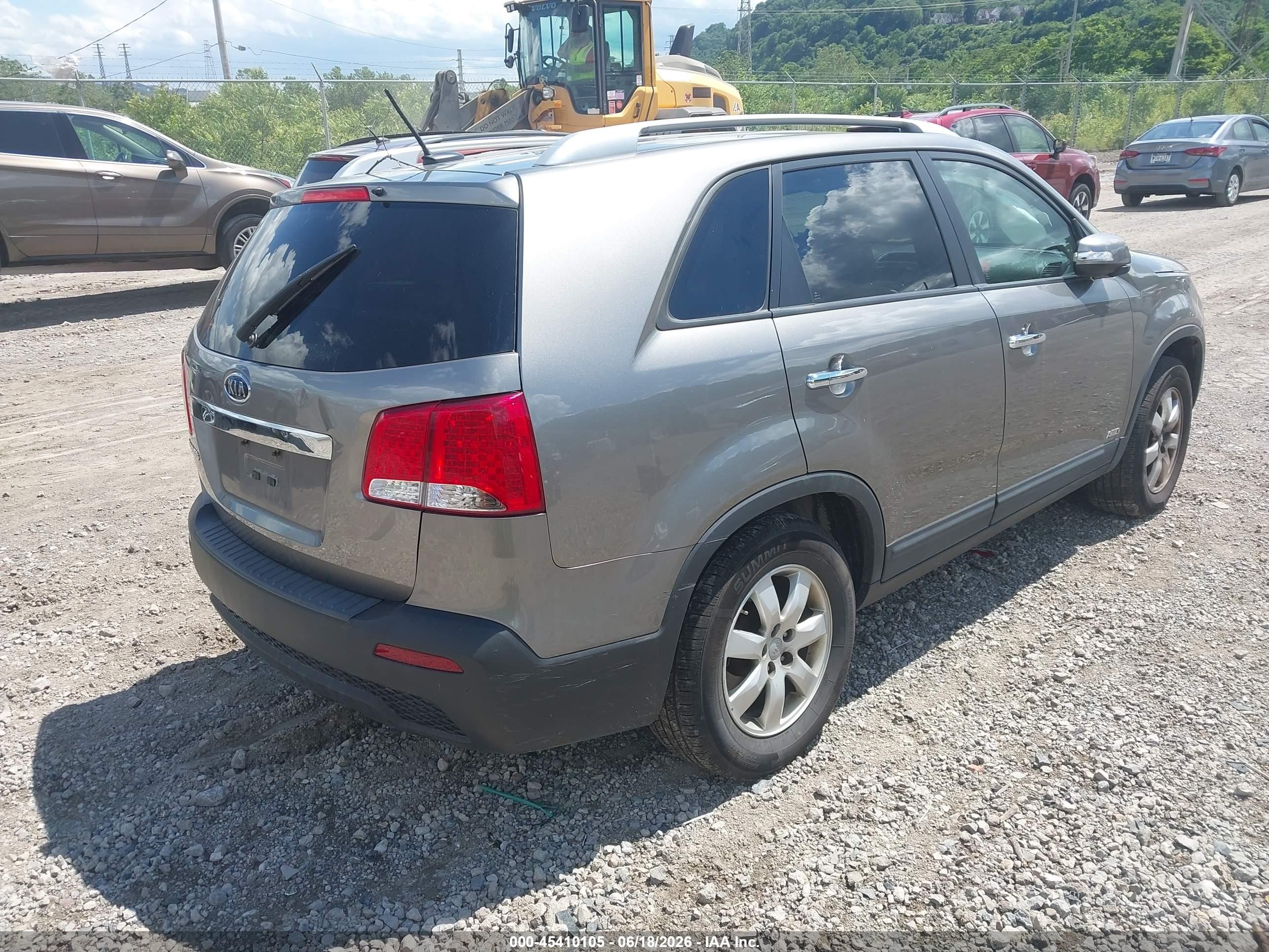 2012 Kia Sorento Lx V6 Tan vin: 5XYKTDA24CG297277
