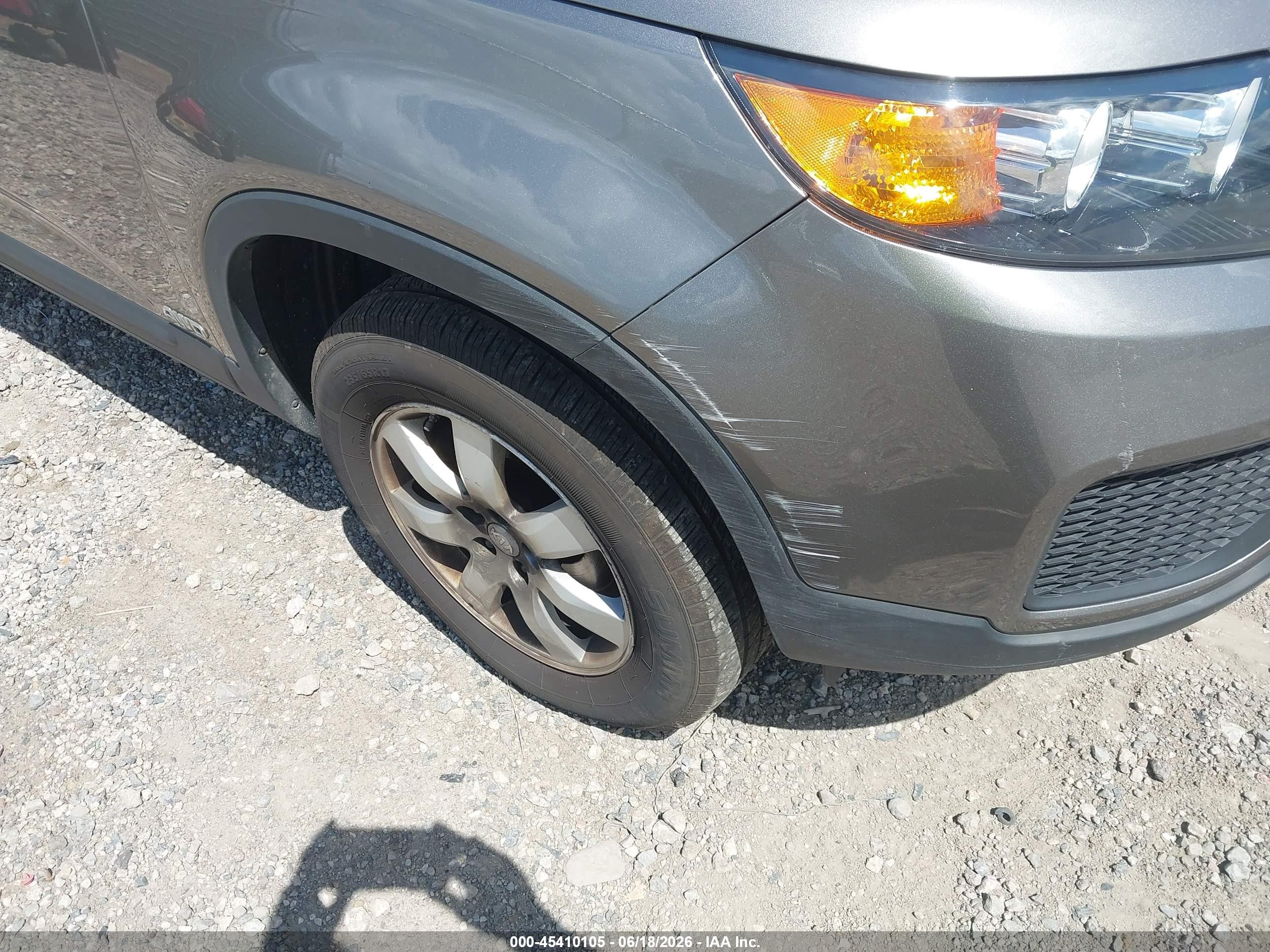 2012 Kia Sorento Lx V6 Tan vin: 5XYKTDA24CG297277