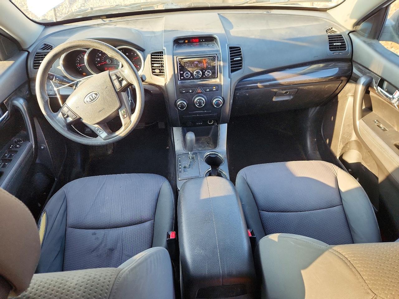 2013 Kia Sorento Lx White vin: 5XYKTDA24DG310160