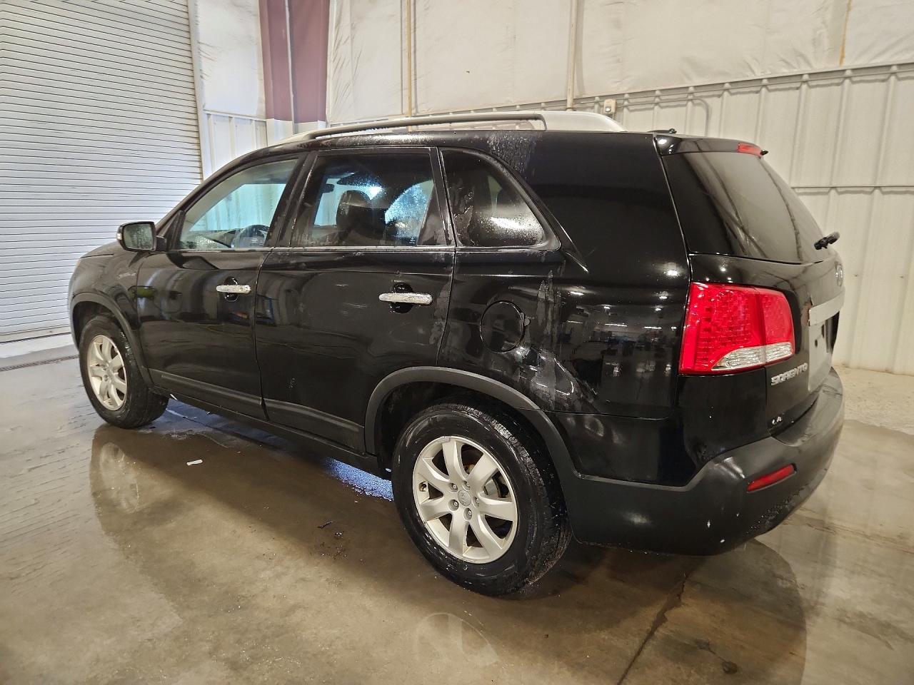 2013 Kia Sorento Lx Black vin: 5XYKTDA24DG402630