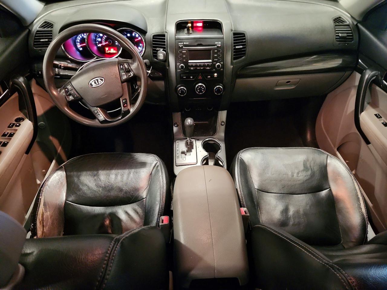 2013 Kia Sorento Lx Black vin: 5XYKTDA24DG402630