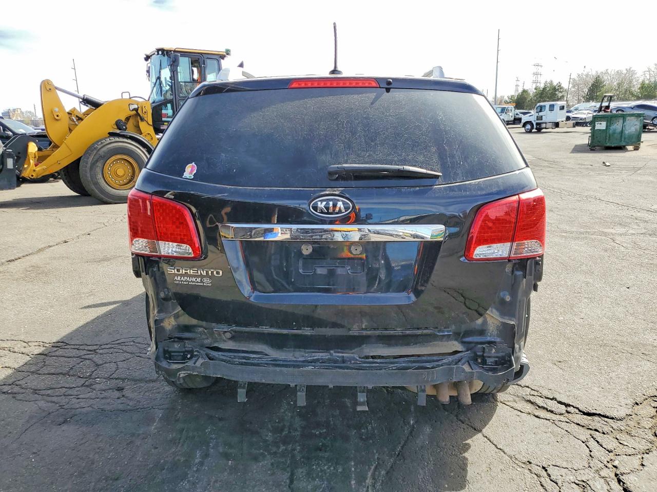 2013 Kia Sorento Lx Black vin: 5XYKTDA24DG421999