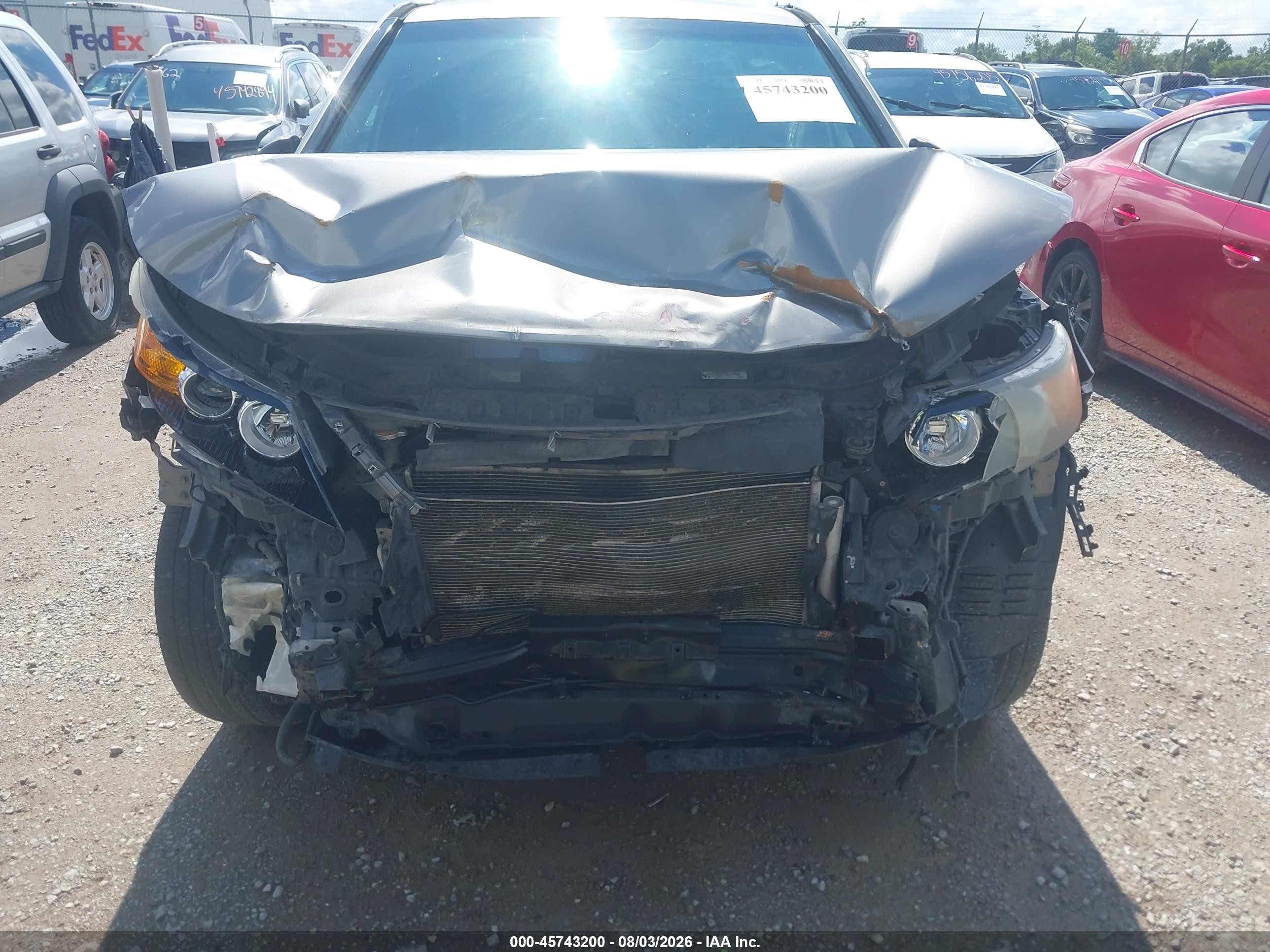 2011 Kia Sorento Lx V6 Gray vin: 5XYKTDA25BG142364