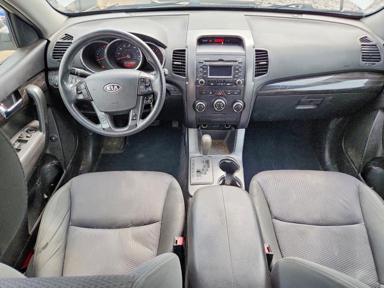 2012 Kia Sorento Lx Silver vin: 5XYKTDA25CG218103