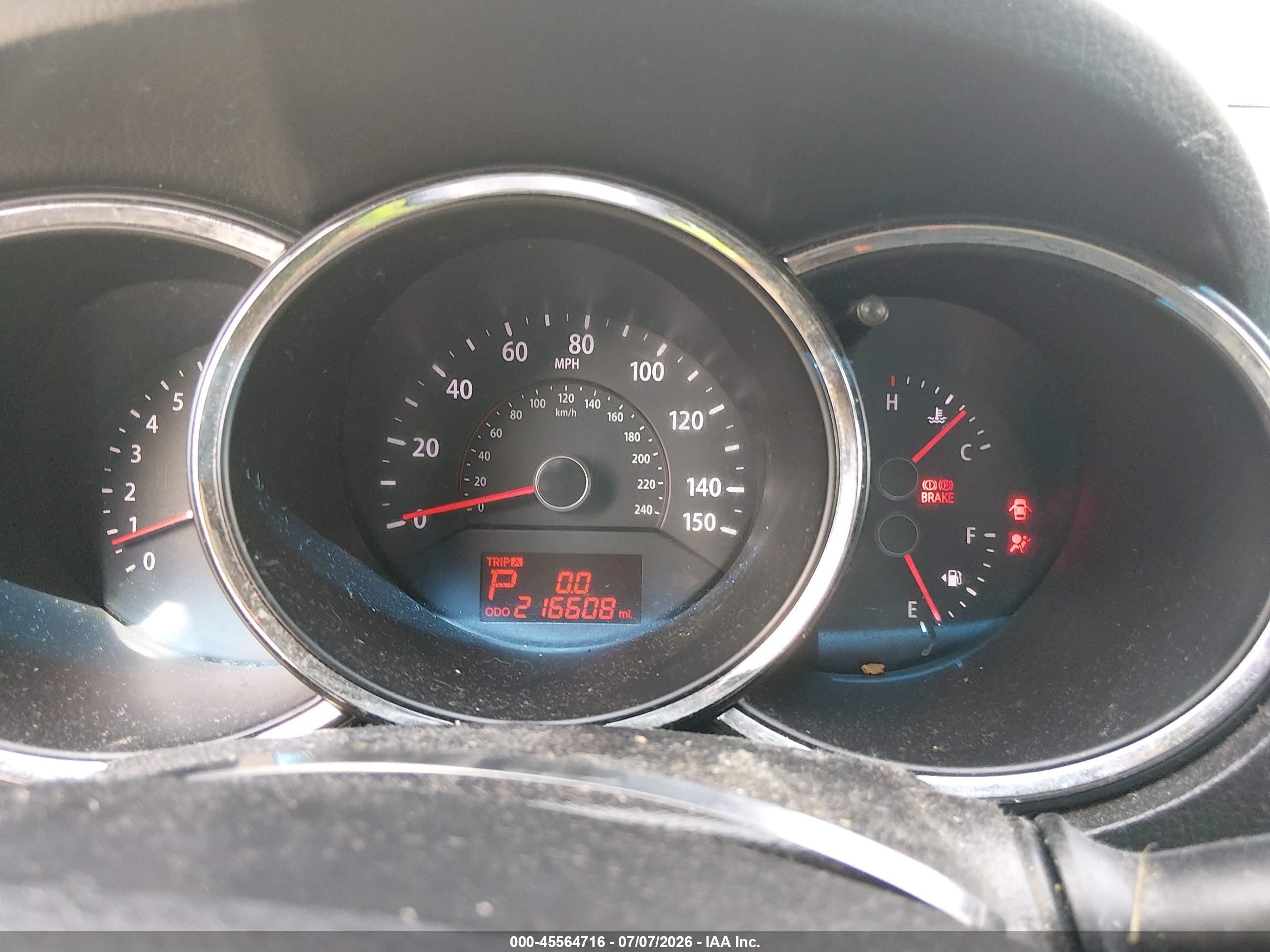 2012 Kia Sorento Lx V6 Purple vin: 5XYKTDA25CG226797