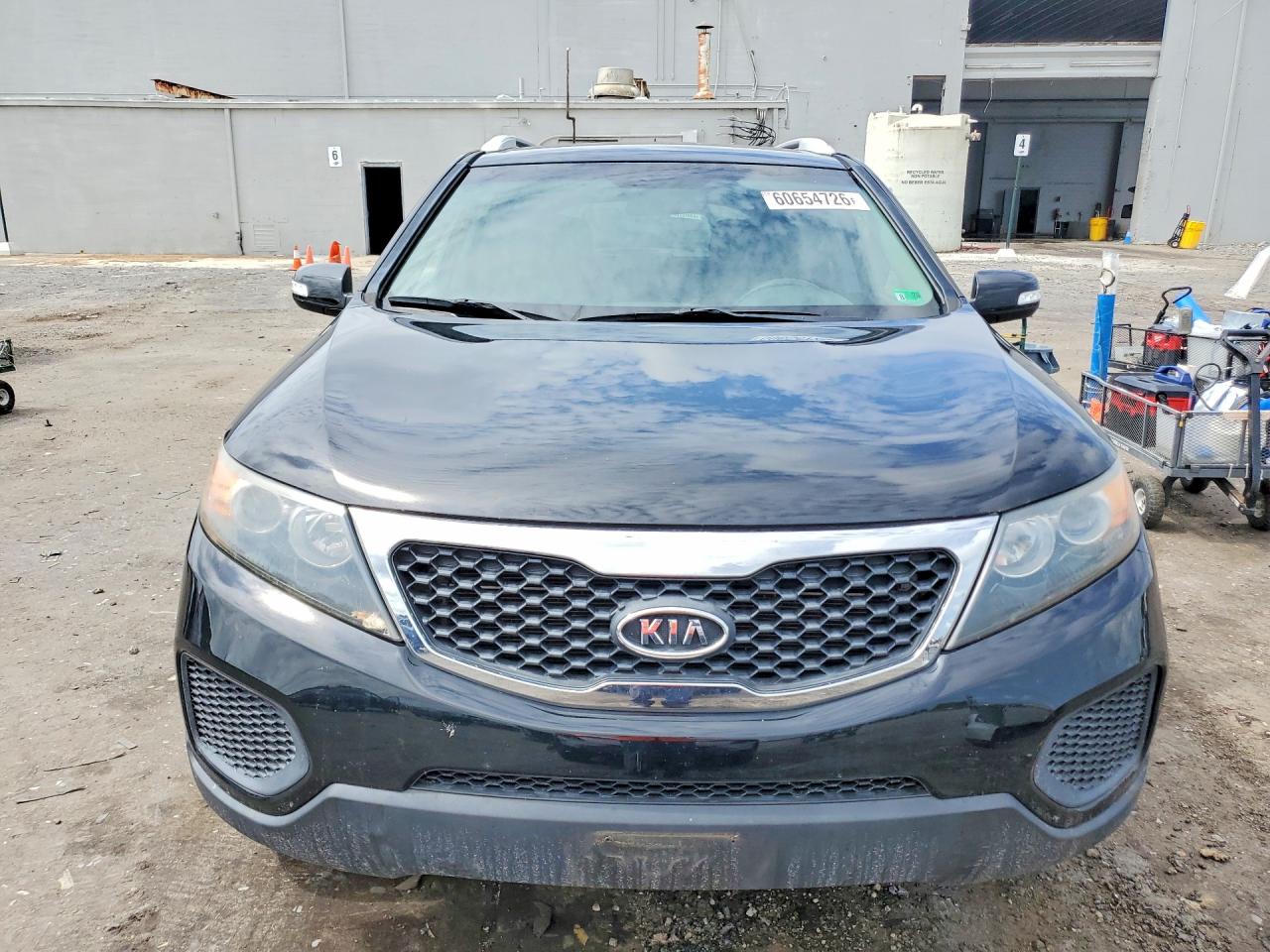 2013 Kia Sorento Lx Black vin: 5XYKTDA25DG327632