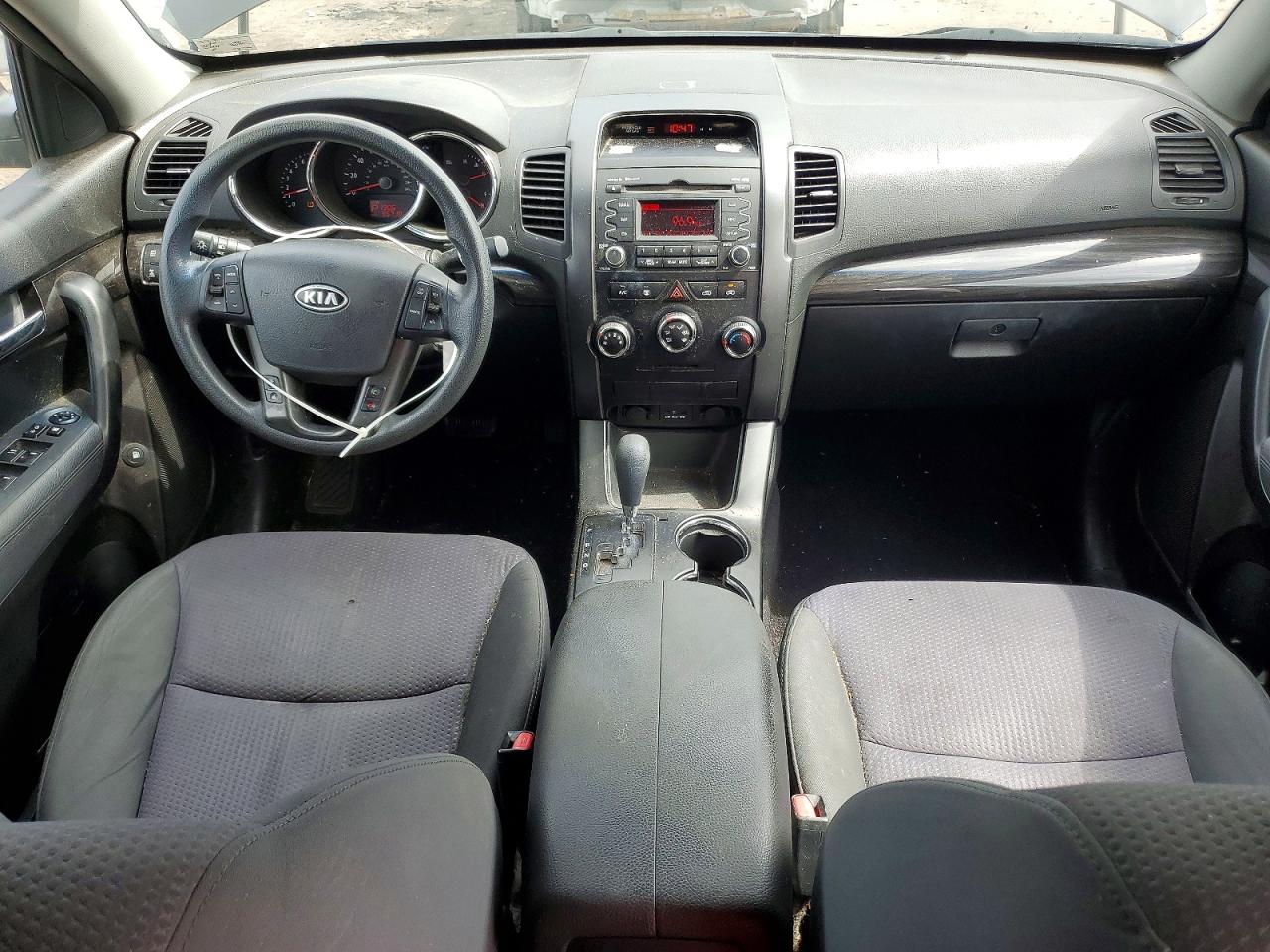 2013 Kia Sorento Lx Black vin: 5XYKTDA25DG327632
