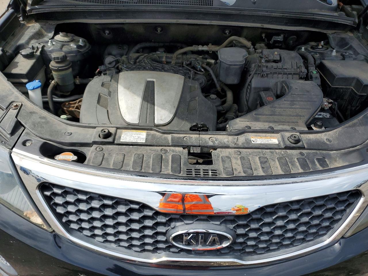 2013 Kia Sorento Lx Black vin: 5XYKTDA25DG327632