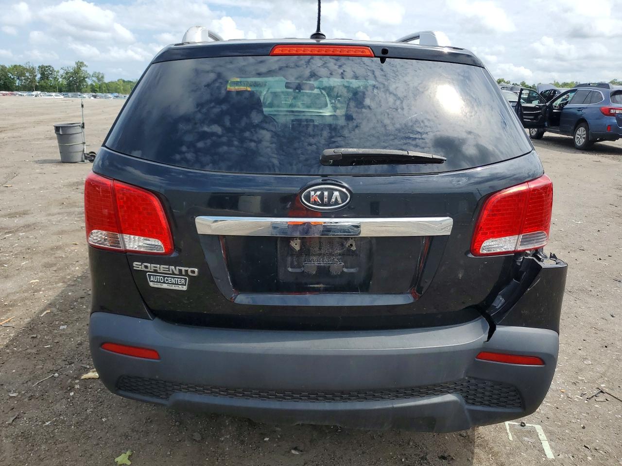 2013 Kia Sorento Lx Black vin: 5XYKTDA25DG327632