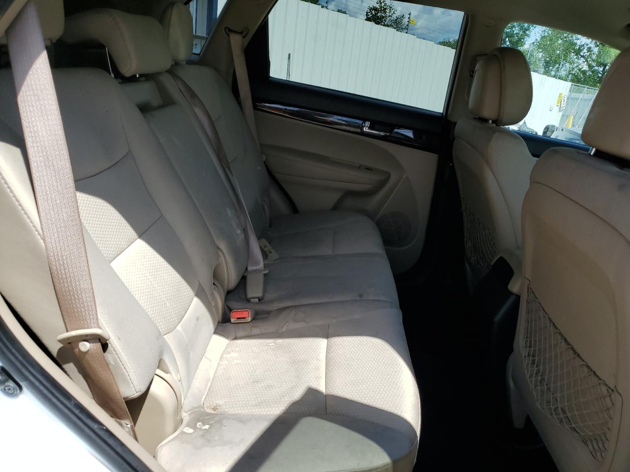 2013 Kia Sorento Lx White vin: 5XYKTDA25DG365183