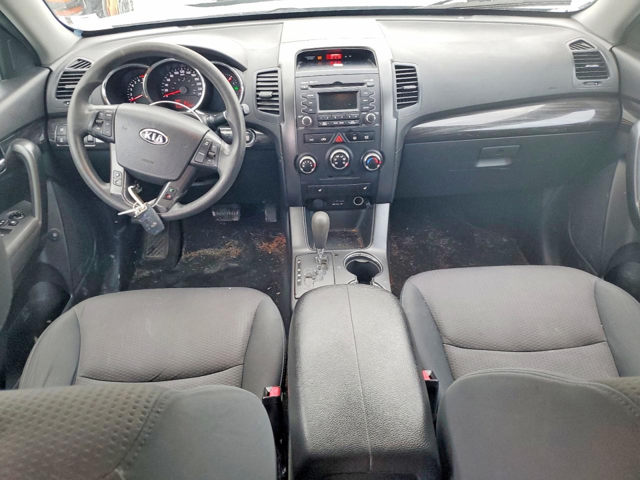 2013 Kia Sorento Lx Silver vin: 5XYKTDA25DG377625