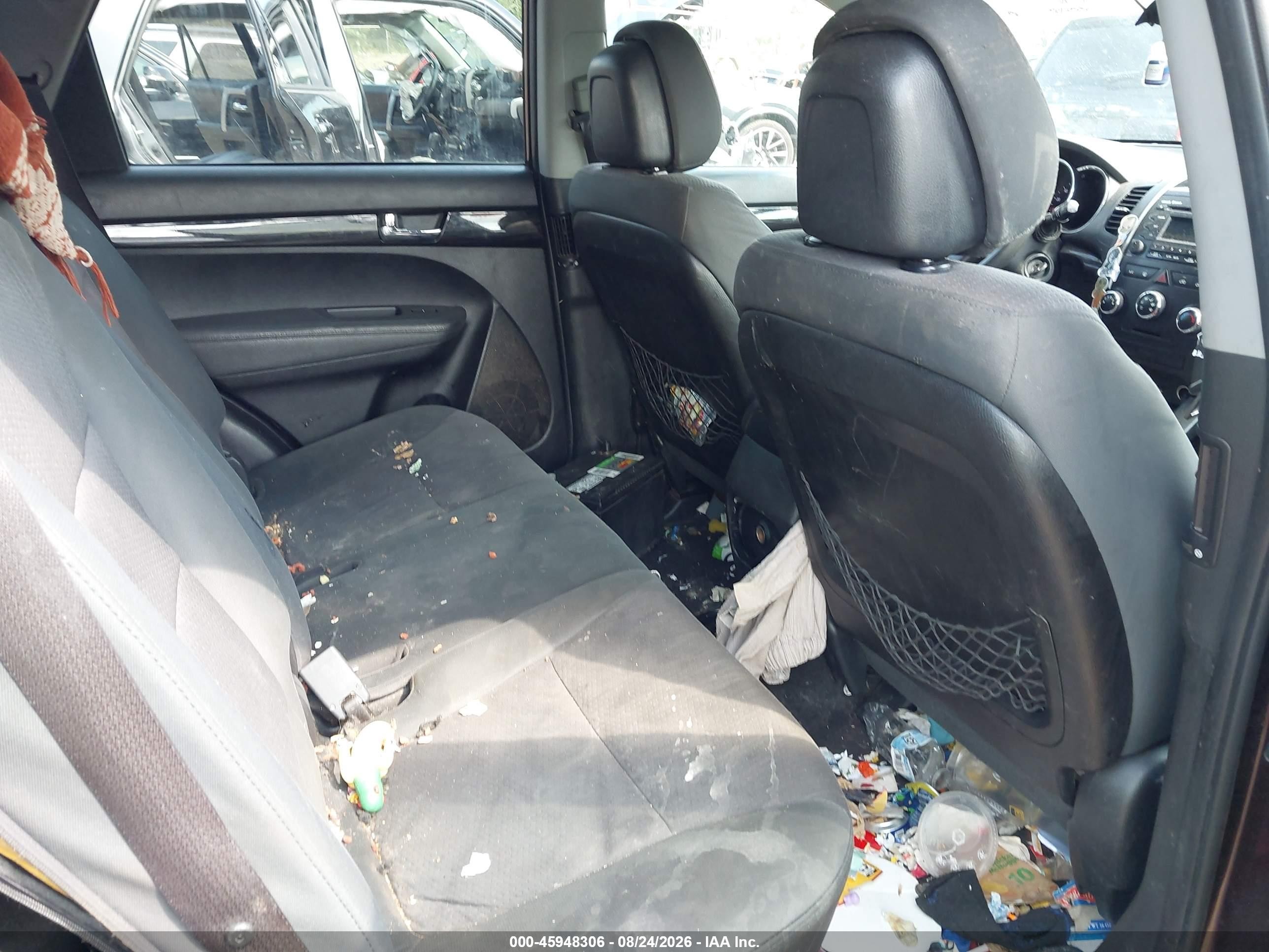 2012 Kia Sorento Lx V6 Бордовый vin: 5XYKTDA26CG270288
