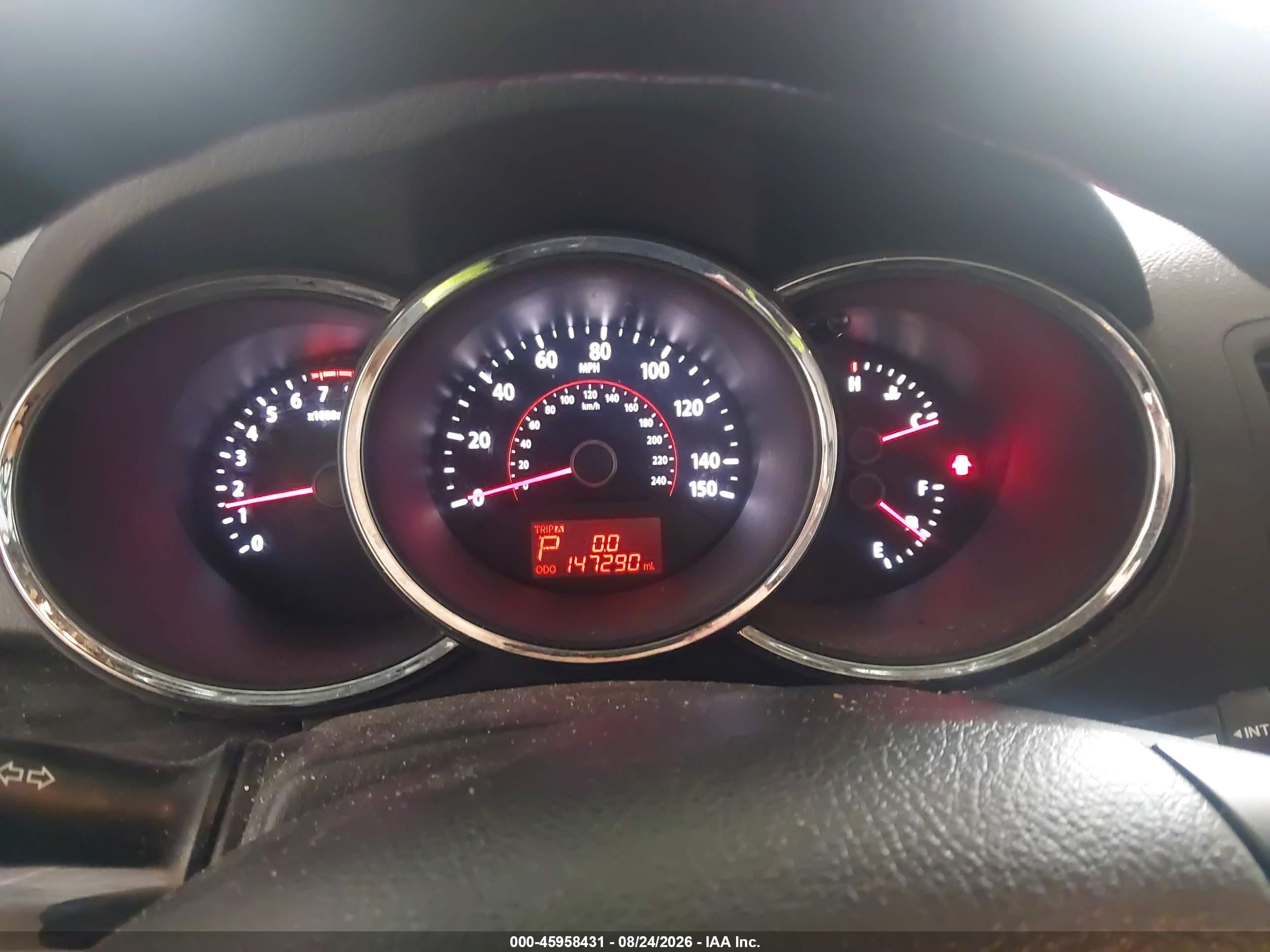 2011 Kia Sorento Lx V6 Серебряный vin: 5XYKTDA27BG082488
