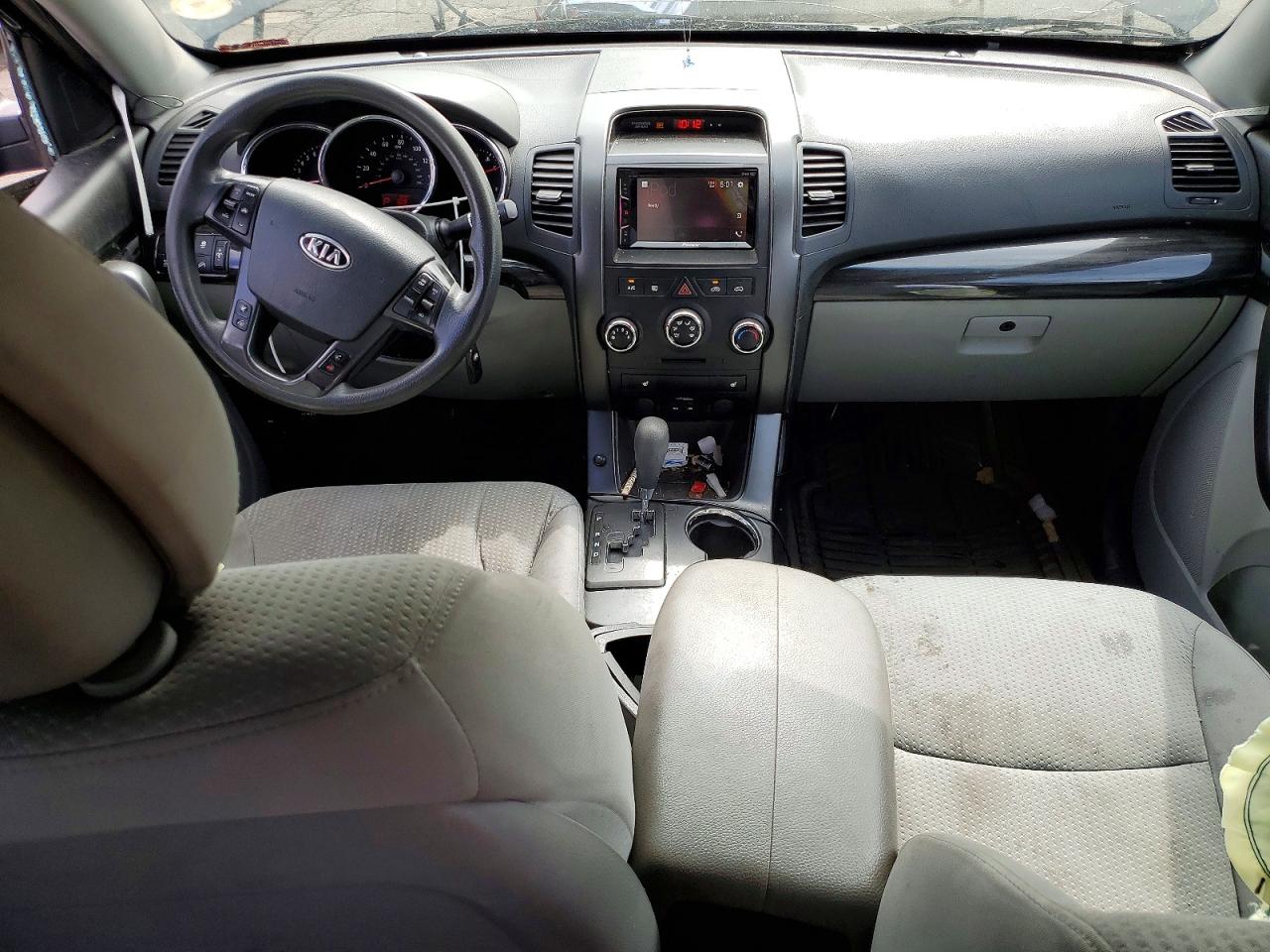 2013 Kia Sorento Lx Black vin: 5XYKTDA27DG337868