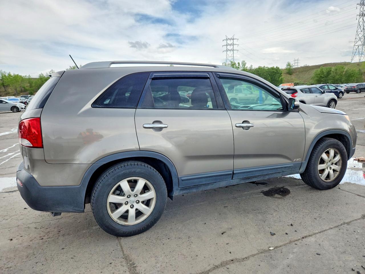 2013 Kia Sorento Lx Gray vin: 5XYKTDA27DG346487