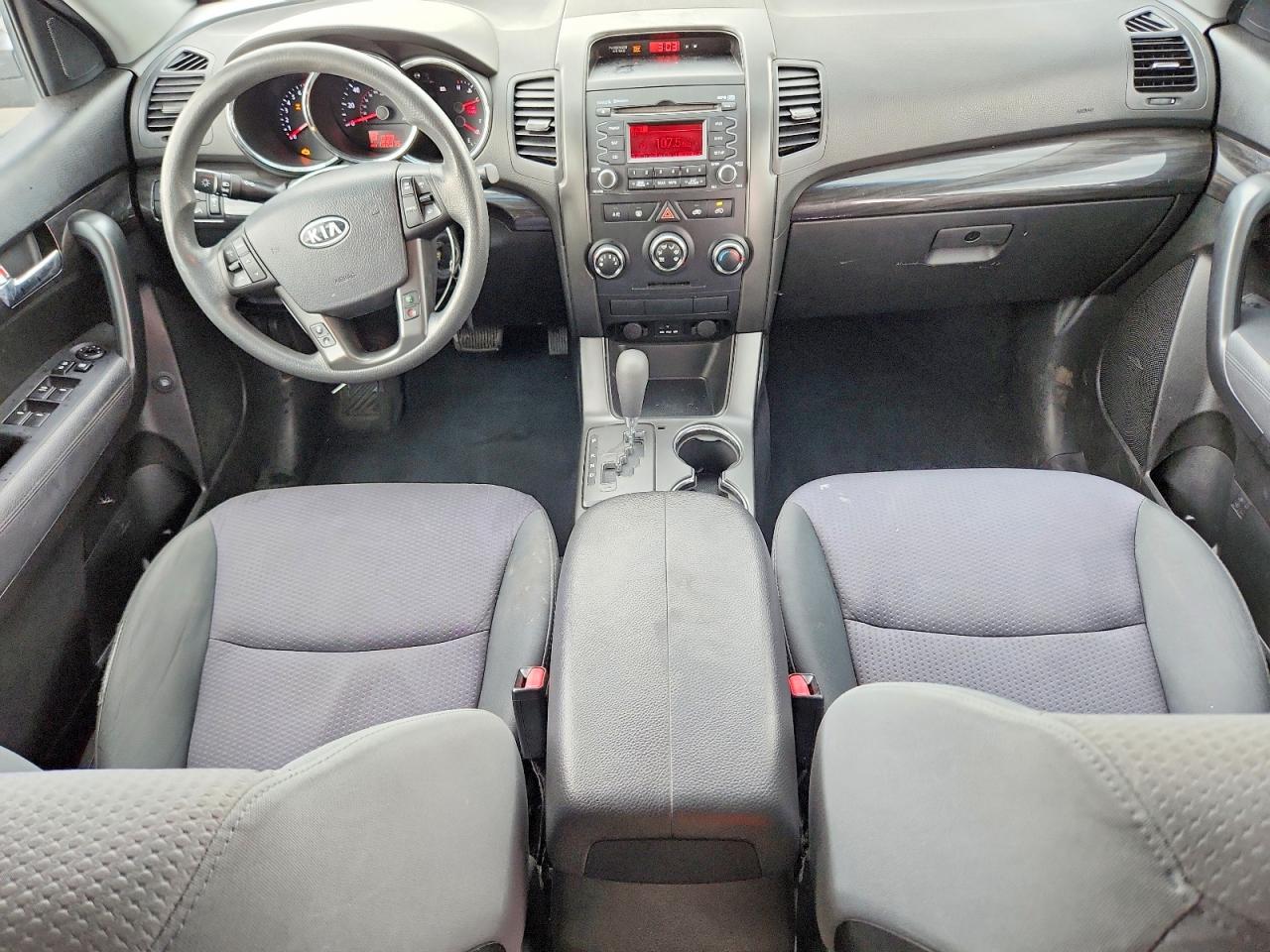 2013 Kia Sorento Lx Gray vin: 5XYKTDA27DG346487