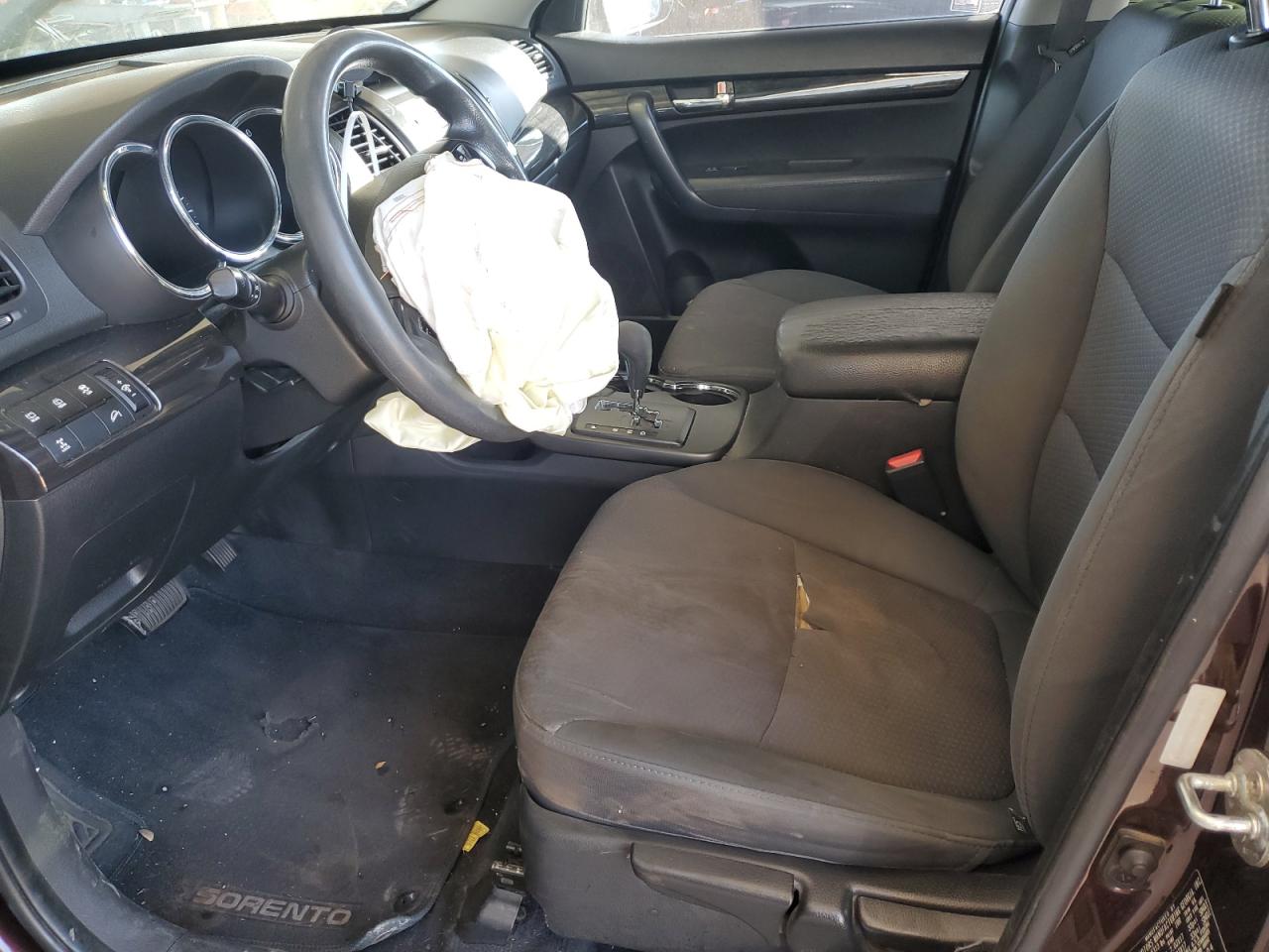 2013 Kia Sorento Maroon vin: 5XYKTDA27DG359904