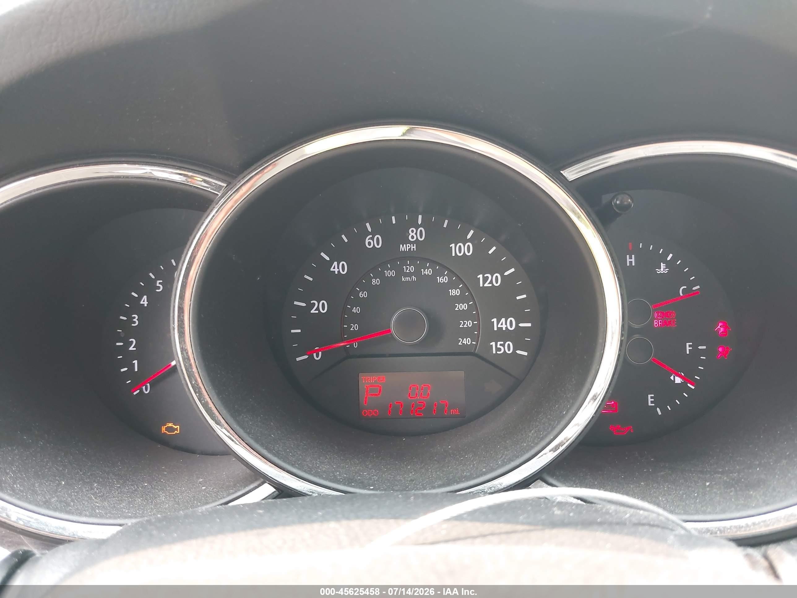 2012 Kia Sorento Lx V6 Серебряный vin: 5XYKTDA28CG277520
