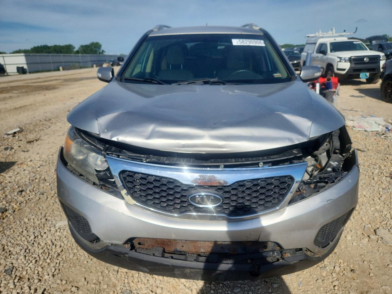 2013 Kia Sorento Lx Tan vin: 5XYKTDA28DG347681