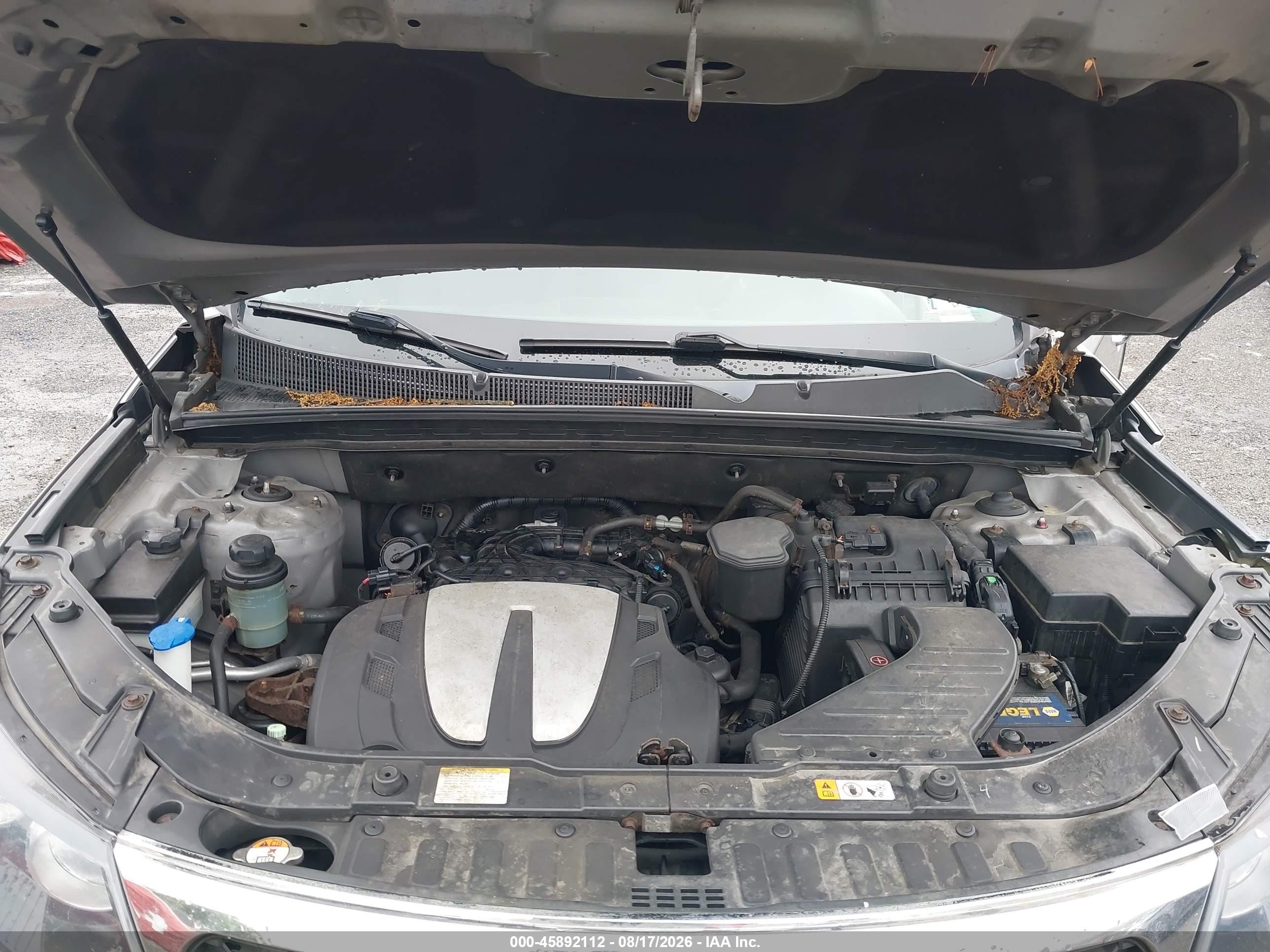 2013 Kia Sorento Lx V6 Silver vin: 5XYKTDA28DG394273