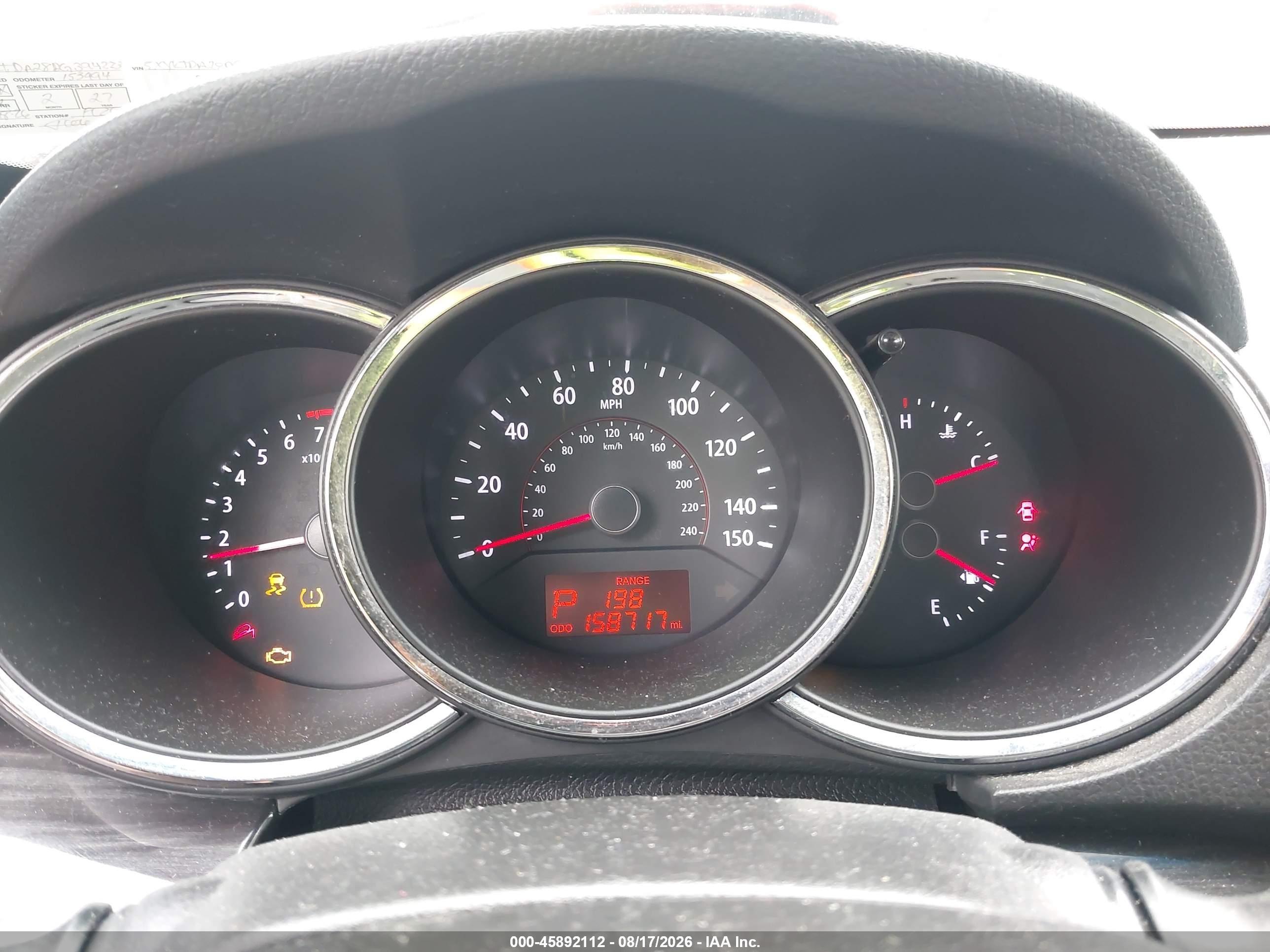 2013 Kia Sorento Lx V6 Silver vin: 5XYKTDA28DG394273