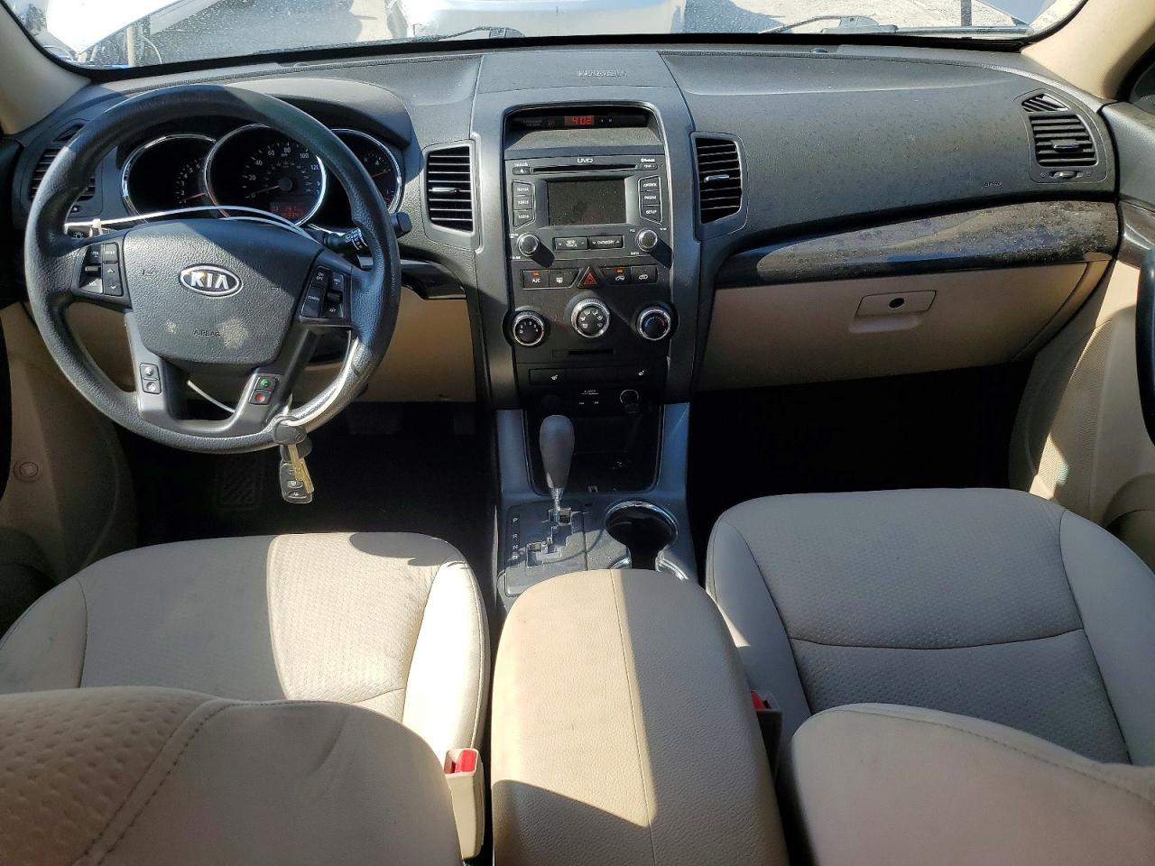 2013 Kia Sorento Lx Gray vin: 5XYKTDA28DG424016