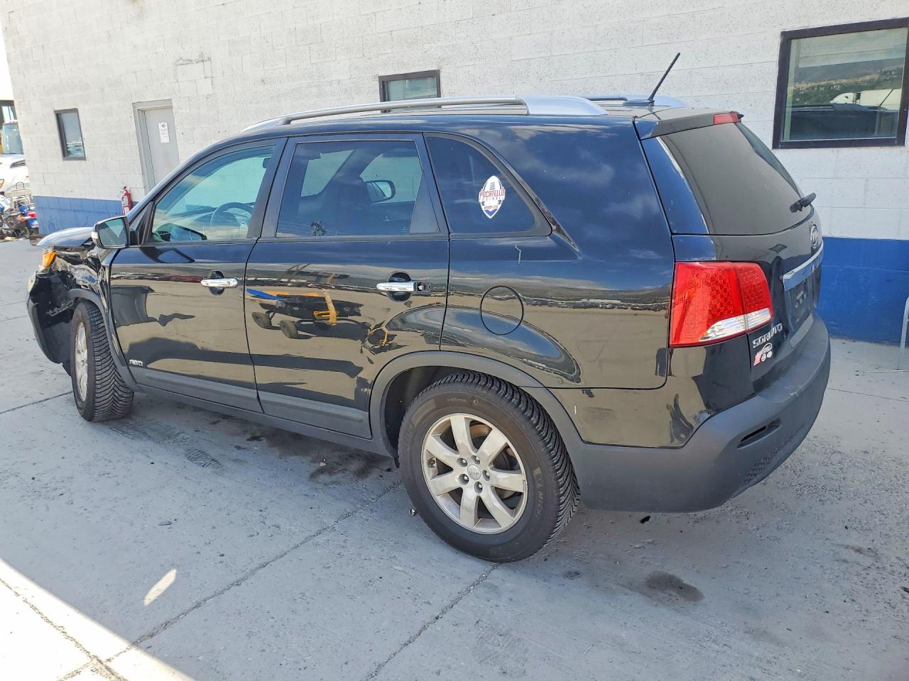 2012 Kia Sorento Lx Black vin: 5XYKTDA29CG234675