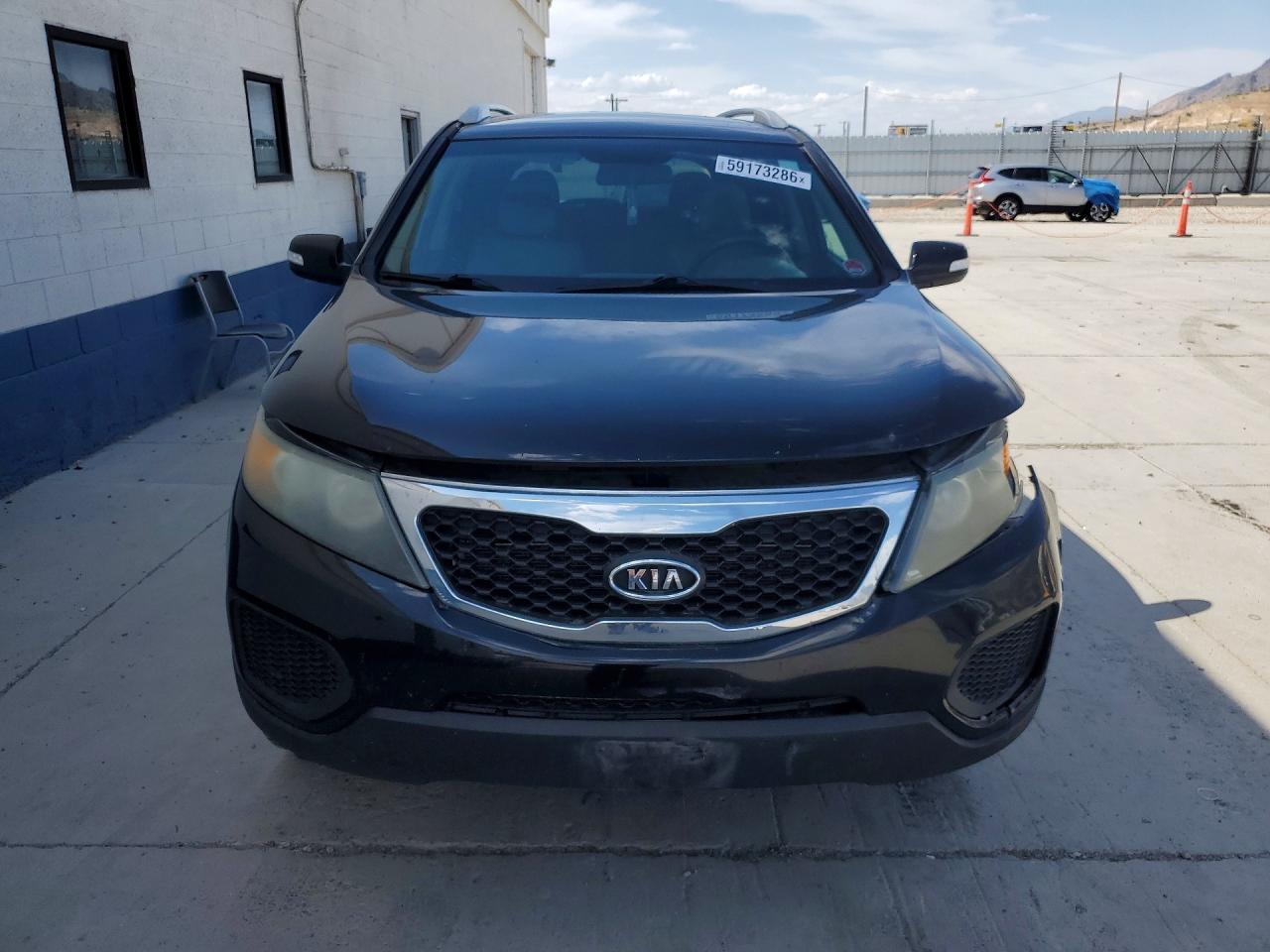 2012 Kia Sorento Lx Black vin: 5XYKTDA29CG234675