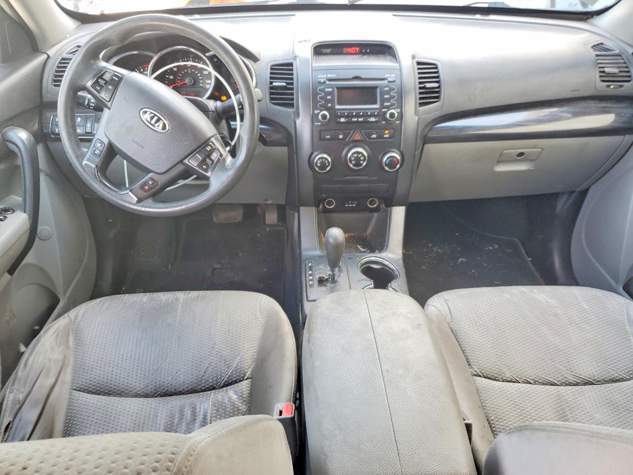 2012 Kia Sorento Lx Black vin: 5XYKTDA29CG234675