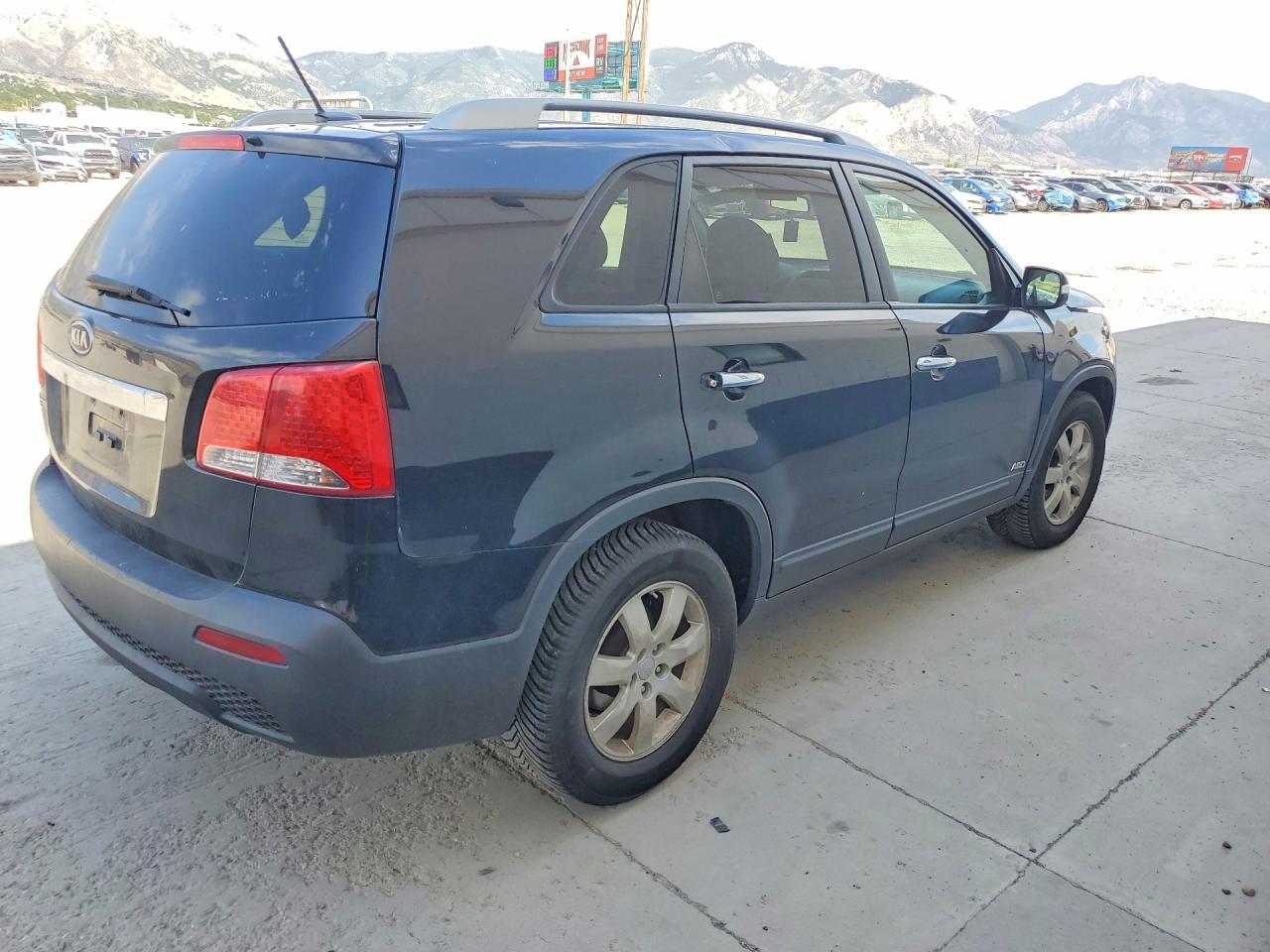 2012 Kia Sorento Lx Black vin: 5XYKTDA29CG234675