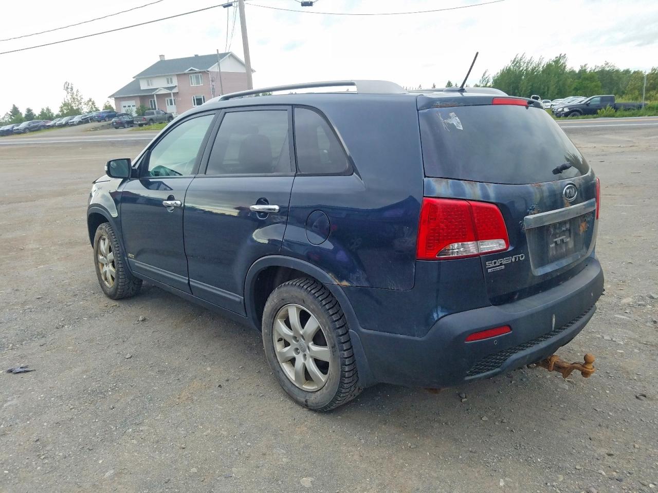 2012 Kia Sorento Lx Blue vin: 5XYKTDA29CG253128