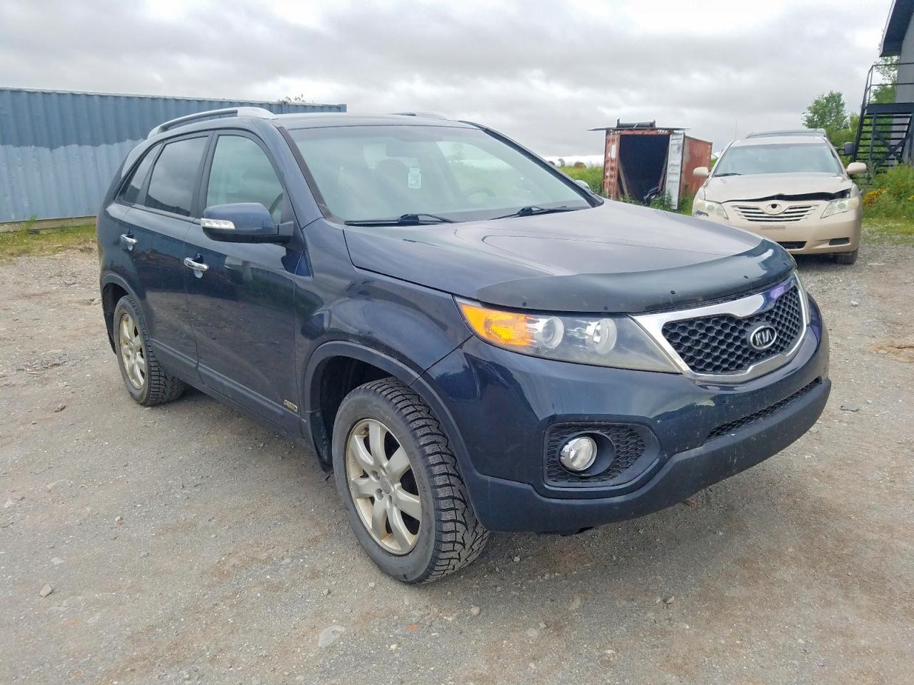 2012 Kia Sorento Lx Blue vin: 5XYKTDA29CG253128