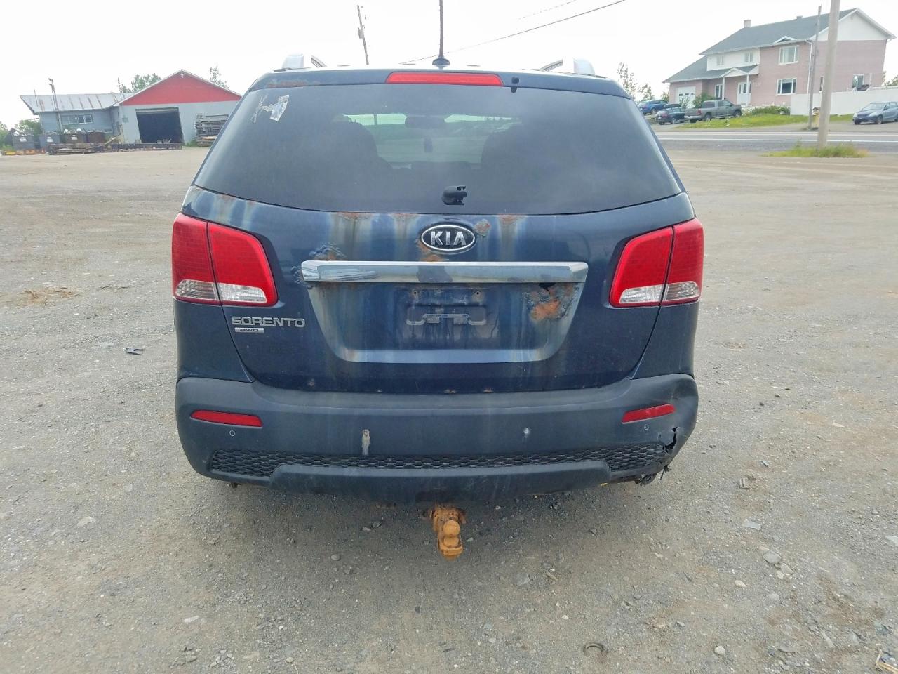 2012 Kia Sorento Lx Blue vin: 5XYKTDA29CG253128