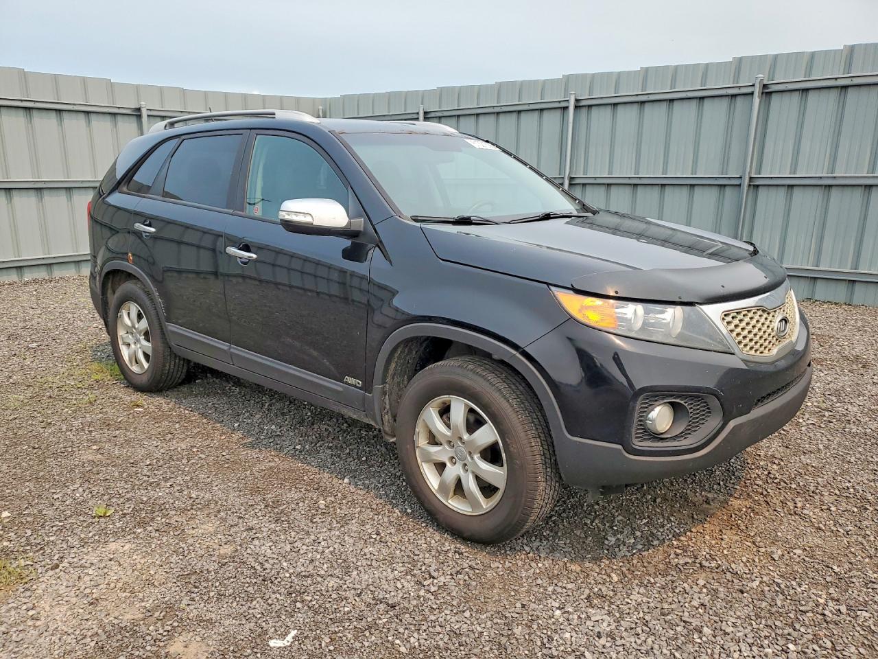 2012 Kia Sorento Lx Black vin: 5XYKTDA29CG275288